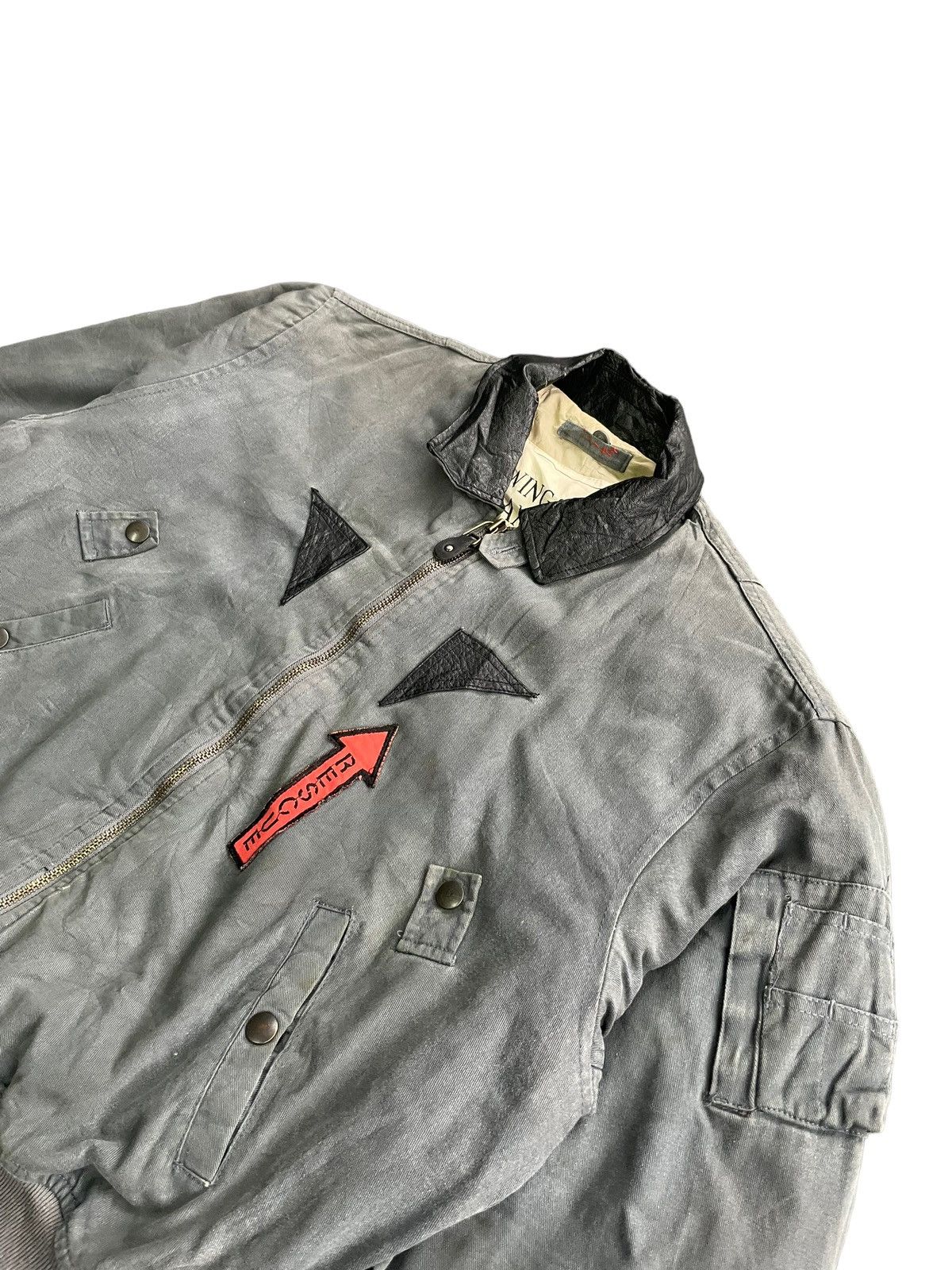 Urban Outfitters Urban Hills Military Inspired Bomber Jacket Size US L / EU 52-54 / 3 - 2 Thumbnail