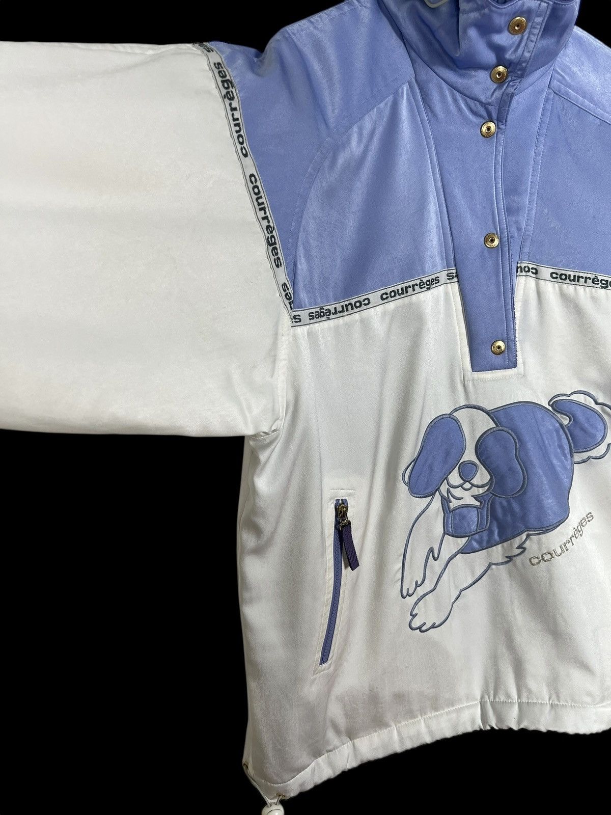 Courreges Vintage Courreges Sport Futur Jacket Size L / US 10 / IT 46 - 4 Thumbnail