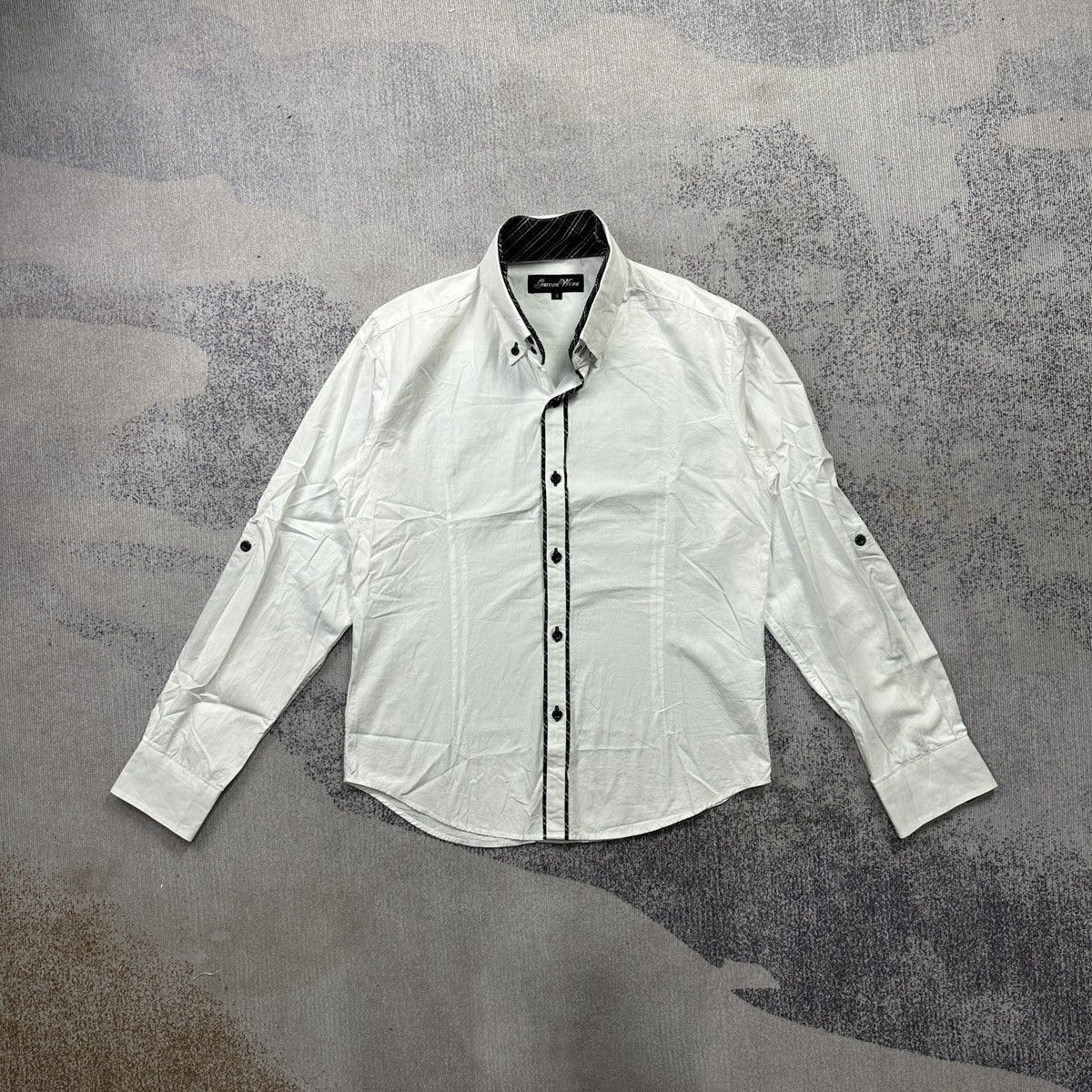 Japanese Brand Garcon Wave double layers Size US S / EU 44-46 / 1 - 1 Thumbnail