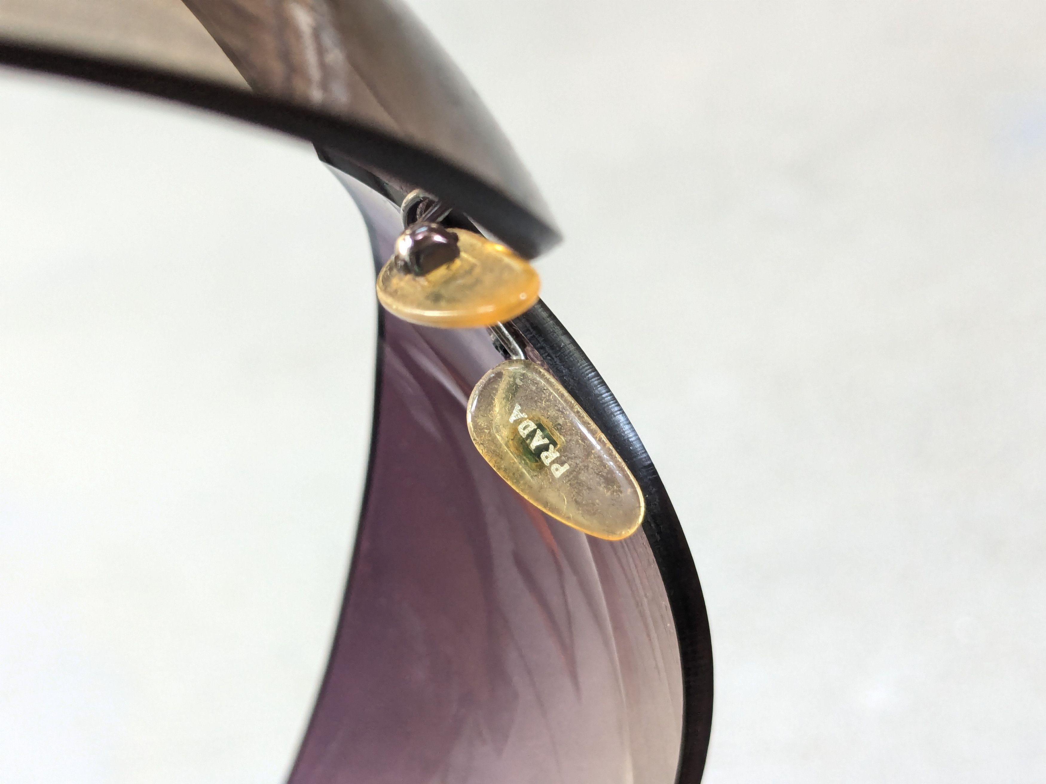 Prada Prada Sunglasses SPR58H Y2K Purple Gradient Flame Fire Size ONE SIZE - 11 Thumbnail