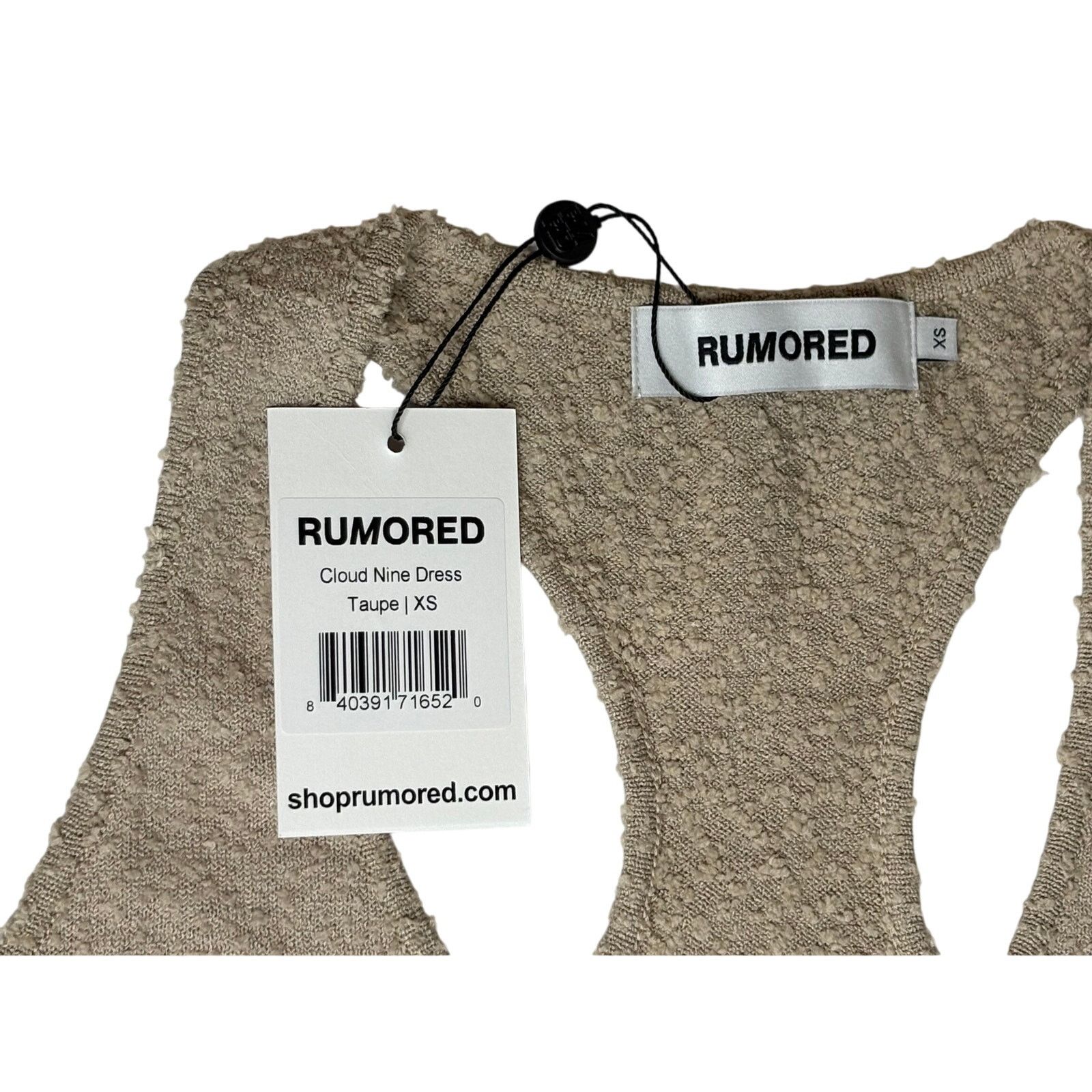 Other Rumored Cloud Nine Maxi Dress XS Taupe Earth Tones Textured Size XS / US 0-2 / IT 36-38 - 4 Thumbnail