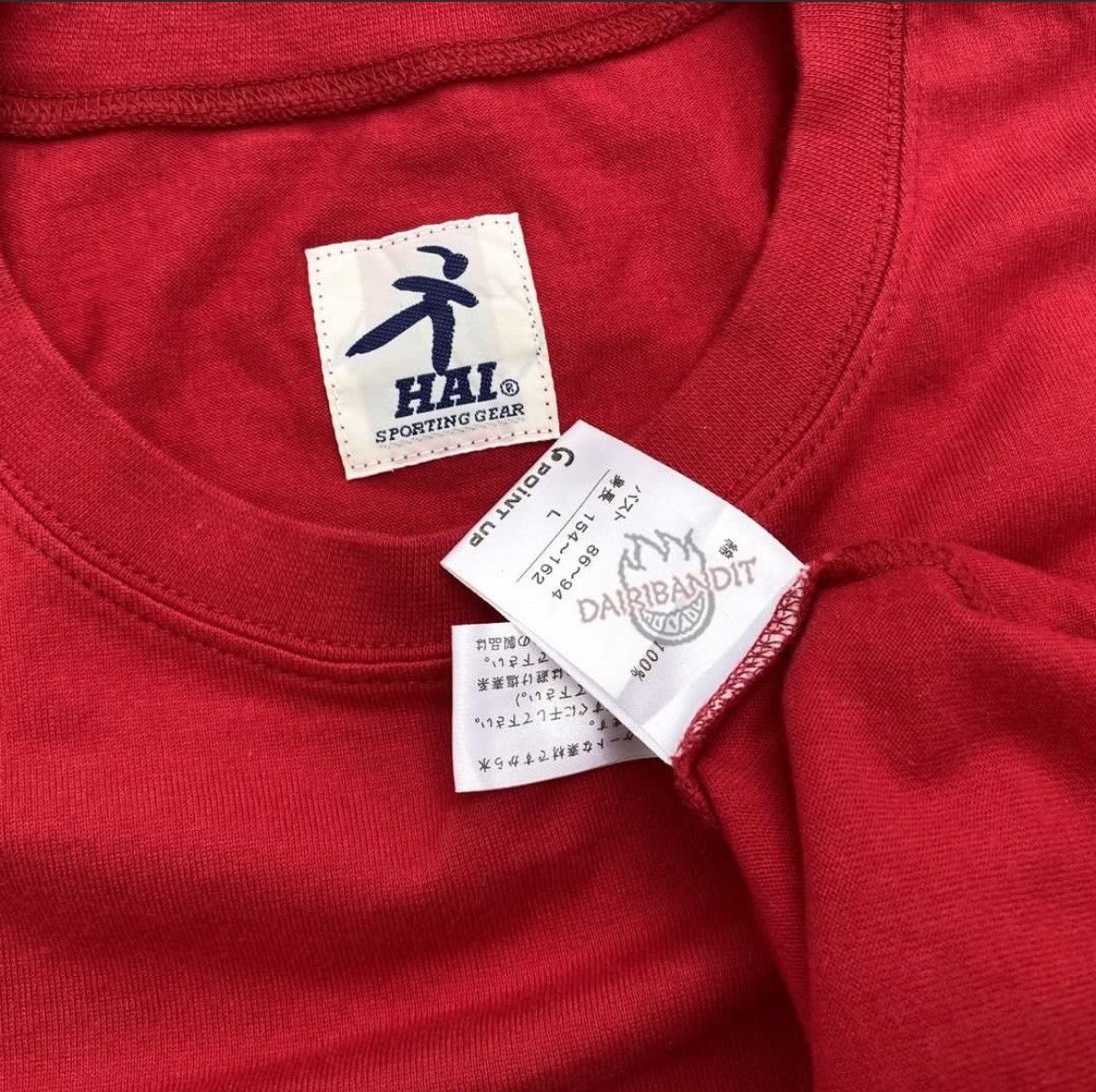 Hai Sporting Gear × Issey Miyake × Japanese Brand Hai Sporting Gear T shirt Size US L / EU 52-54 / 3 - 5 Thumbnail