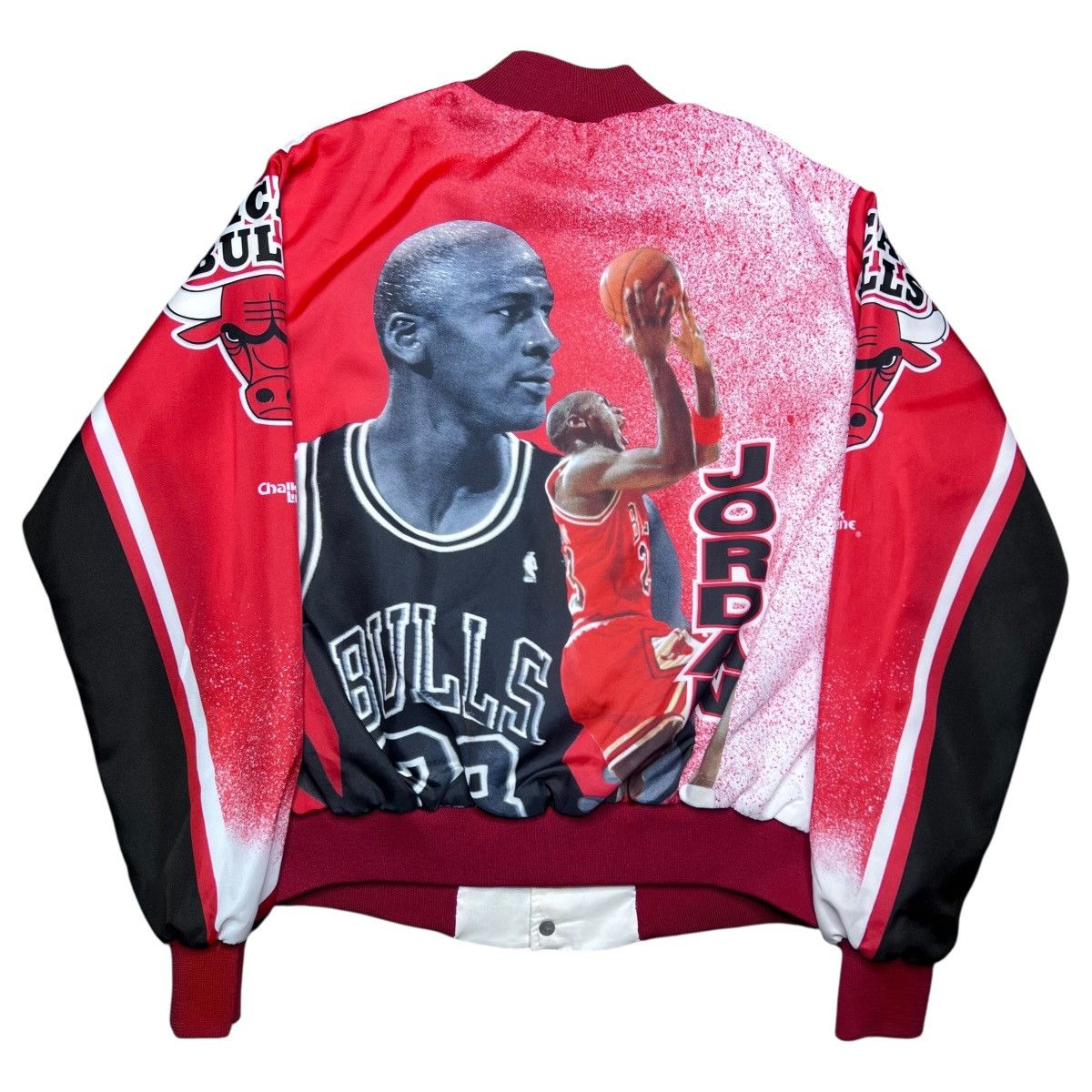 Chalk Line Chicago Bulls Michael Jordan Chalk Line Fanimation Jacket Size US M / EU 48-50 / 2 - 1 Thumbnail