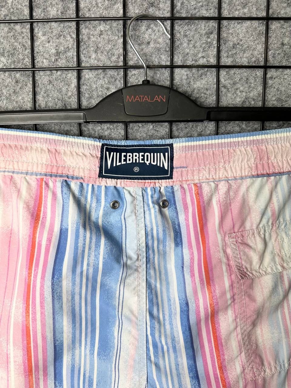 Vilebrequin × Vintage Vilebrequin shorts striped spray print size XLarge Size US 36 / EU 52 - 3 Thumbnail
