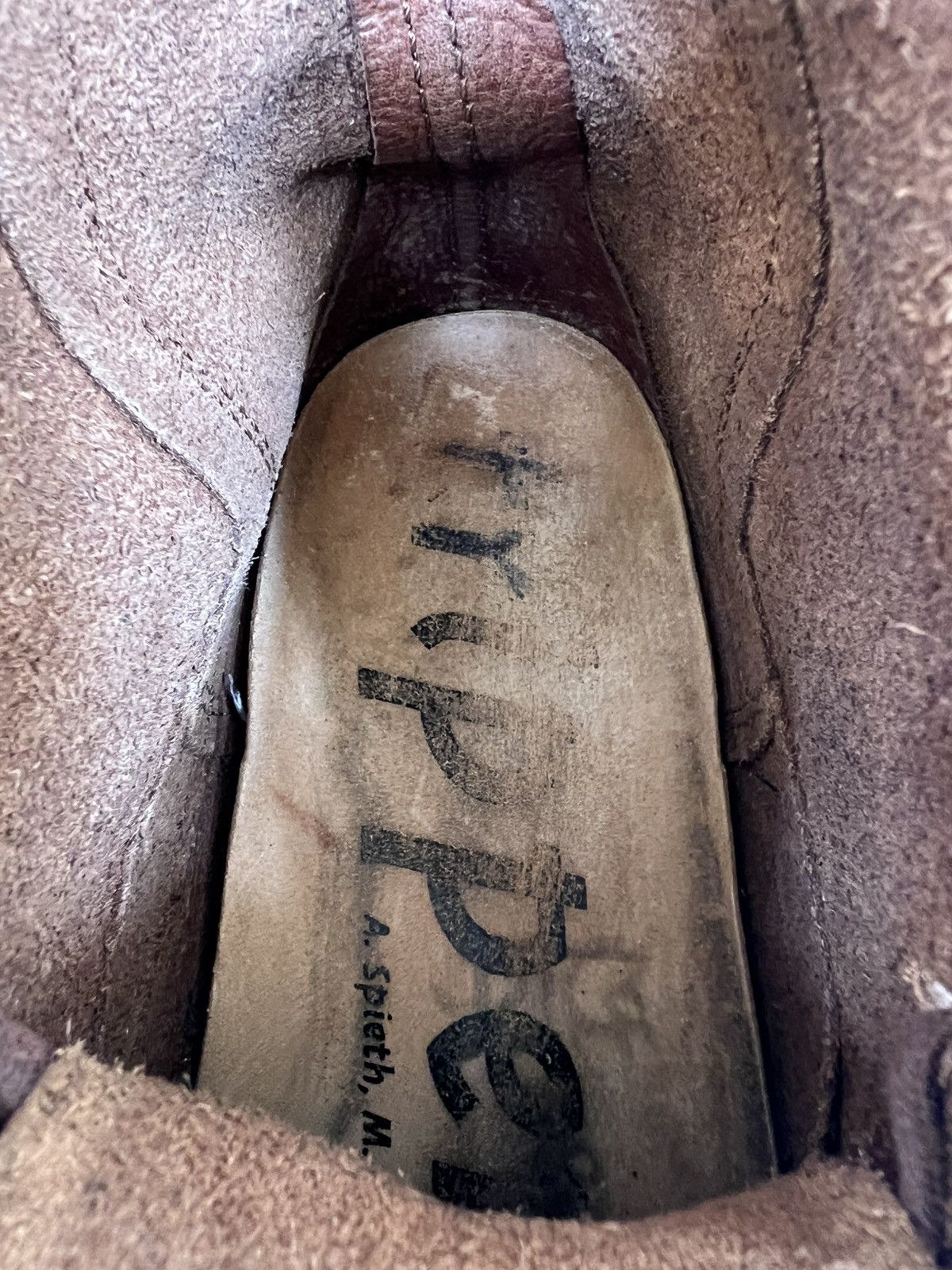 Trippen TRIPPEN Rectangle f Brown Leather Boots Size US 7 / IT 37 - 13 Thumbnail