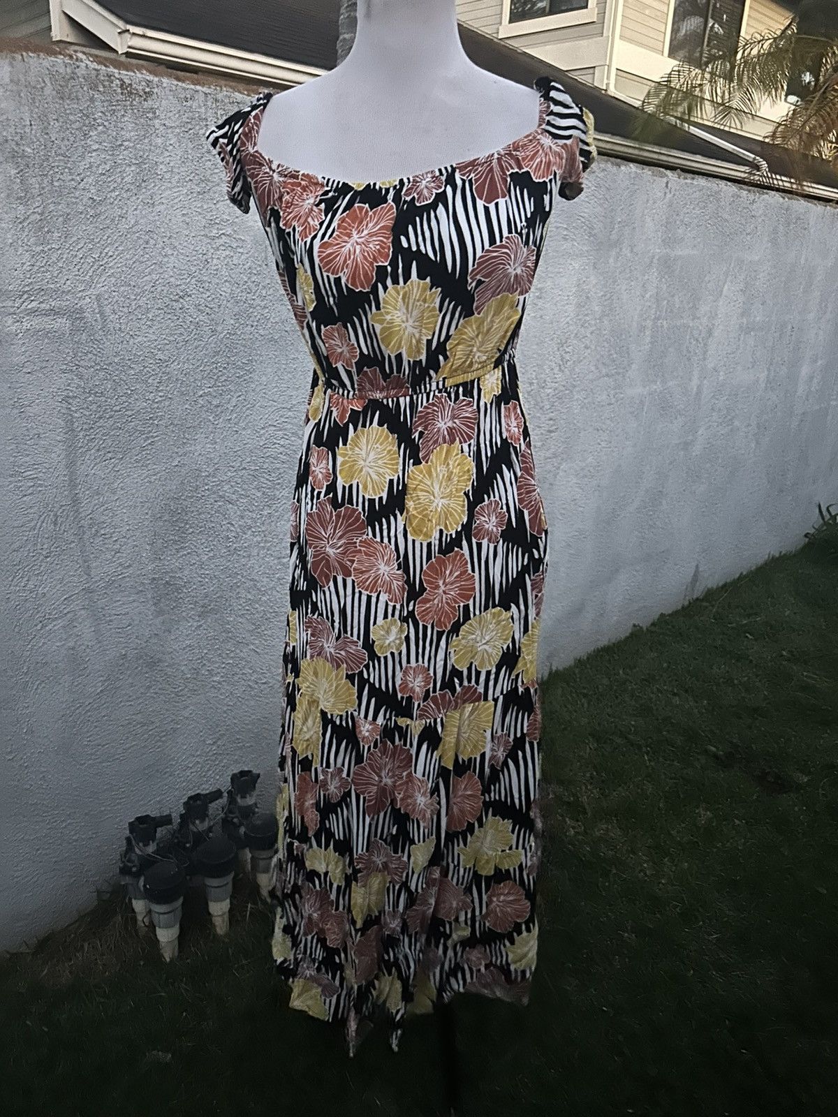 Other PreOwned Ava Sky Hawaiian Print Dress Women's Small Size S / US 4 / IT 40 - 5 Thumbnail