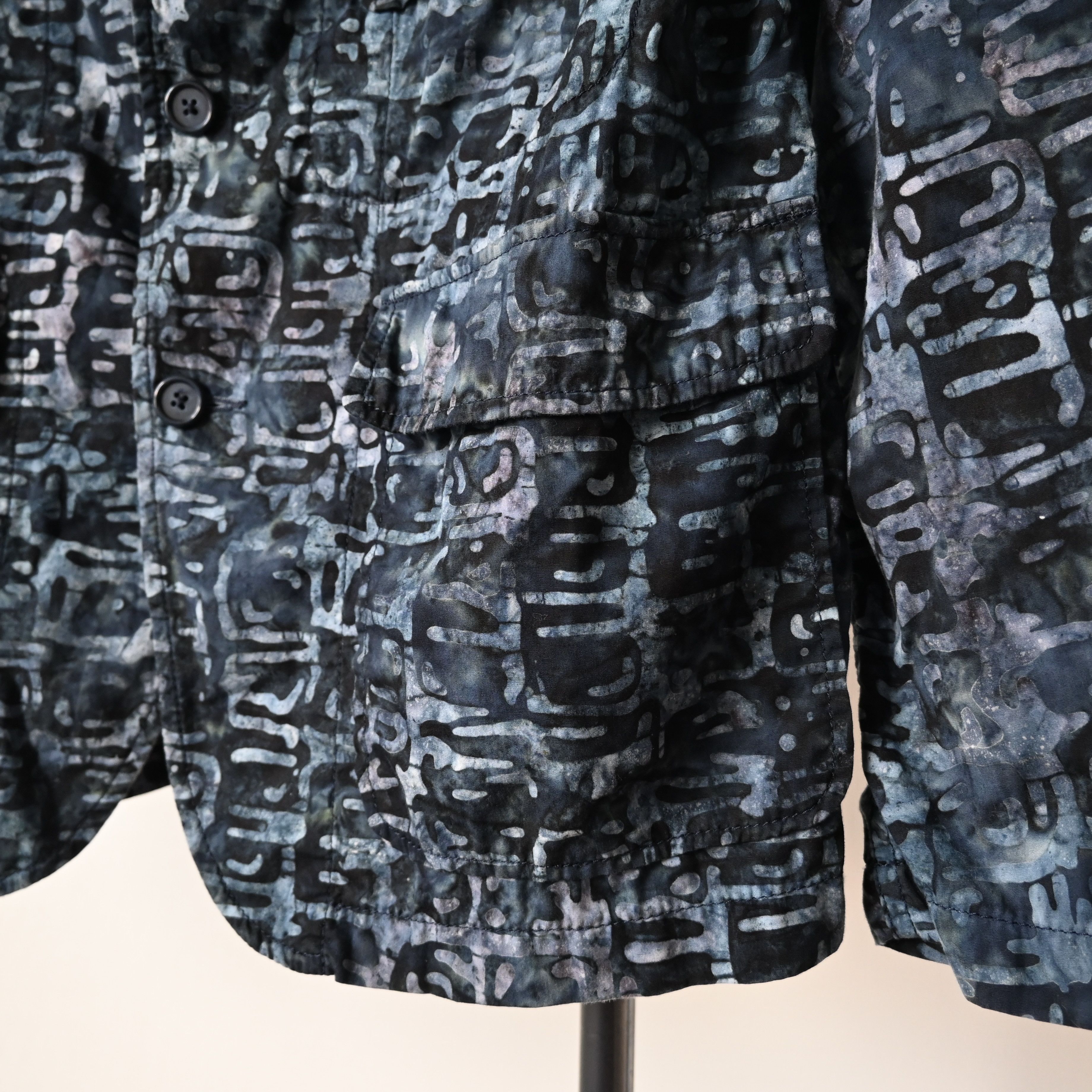 Rough & Tumble Rough & Tumble for Nepenthes batik tailored shirt jacket Size US S / EU 44-46 / 1 - 10 Thumbnail