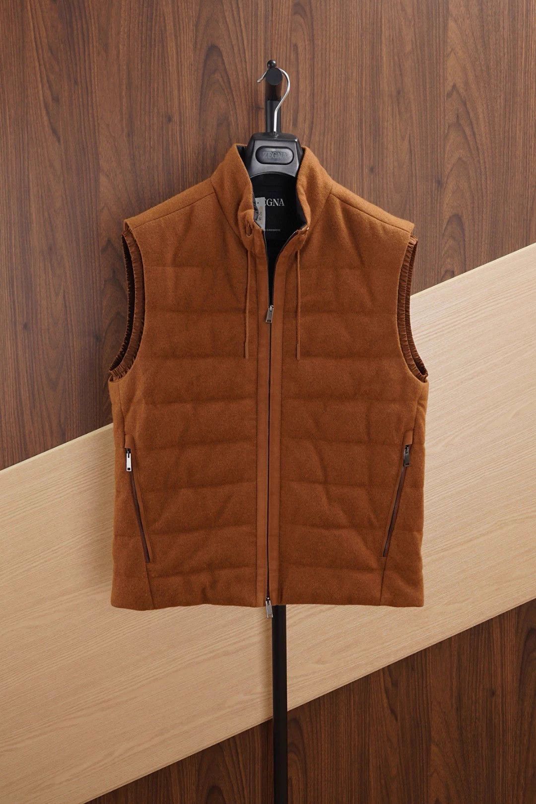 Ermenegildo Zegna Zegna Oasi Cashmere FW Down Vest 48 IT goose down Size US M / EU 48-50 / 2 - 1 Thumbnail