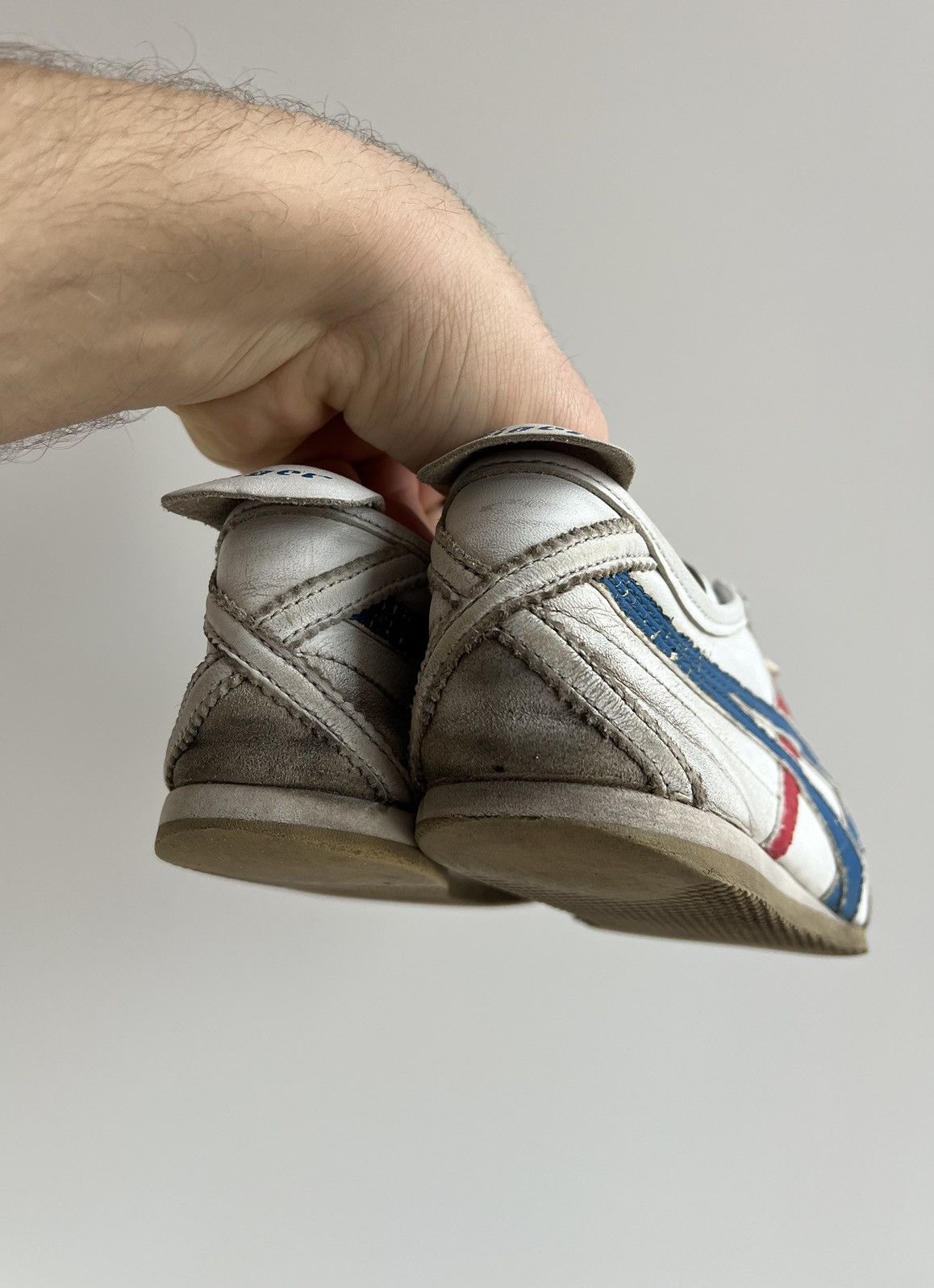 Asics × Vintage Vintage Asics Onitsuka Tiger Leather Sneakers Size US 9 / IT 39 - 10 Thumbnail