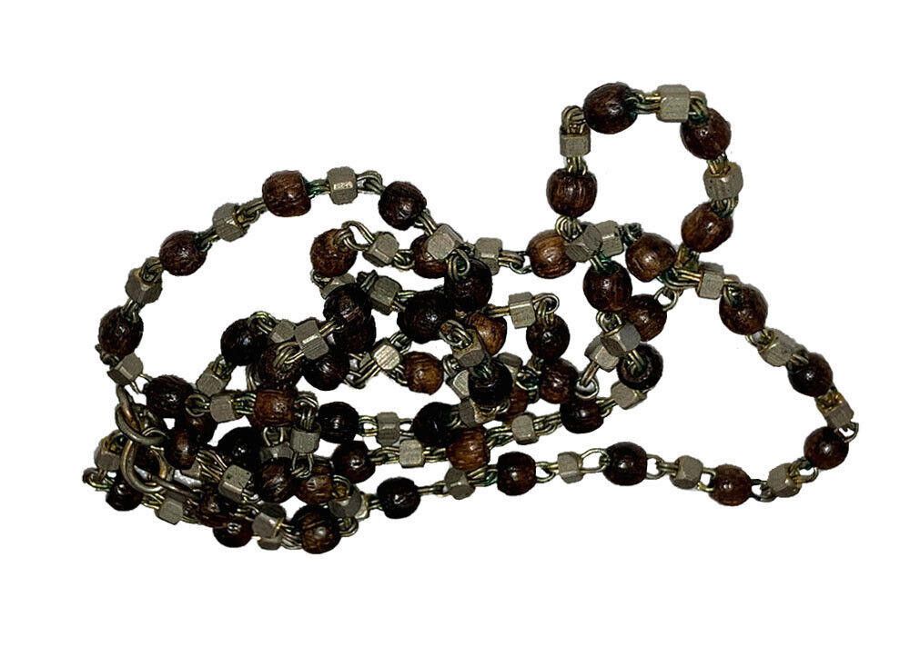 Designer Southeast Asian Sacred Agar Wood Sterling Necklace Size ONE SIZE - 1 Thumbnail
