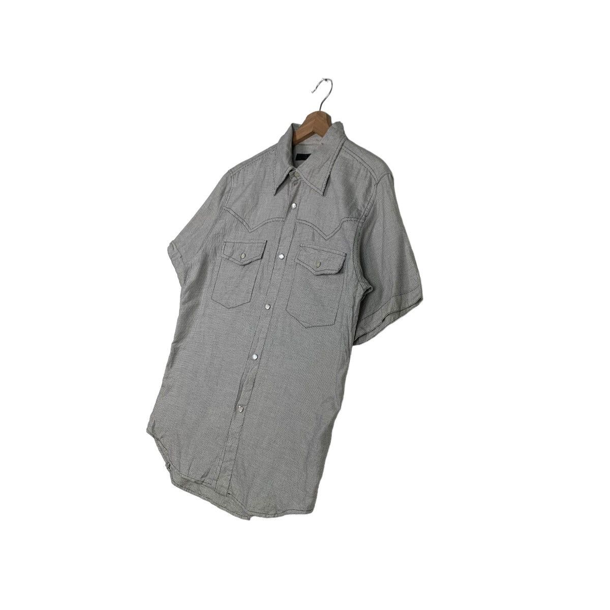 Schlussel SCHLUSSEL Double Pocket Casual Shirt #0249-C11 Size US M / EU 48-50 / 2 - 2 Thumbnail