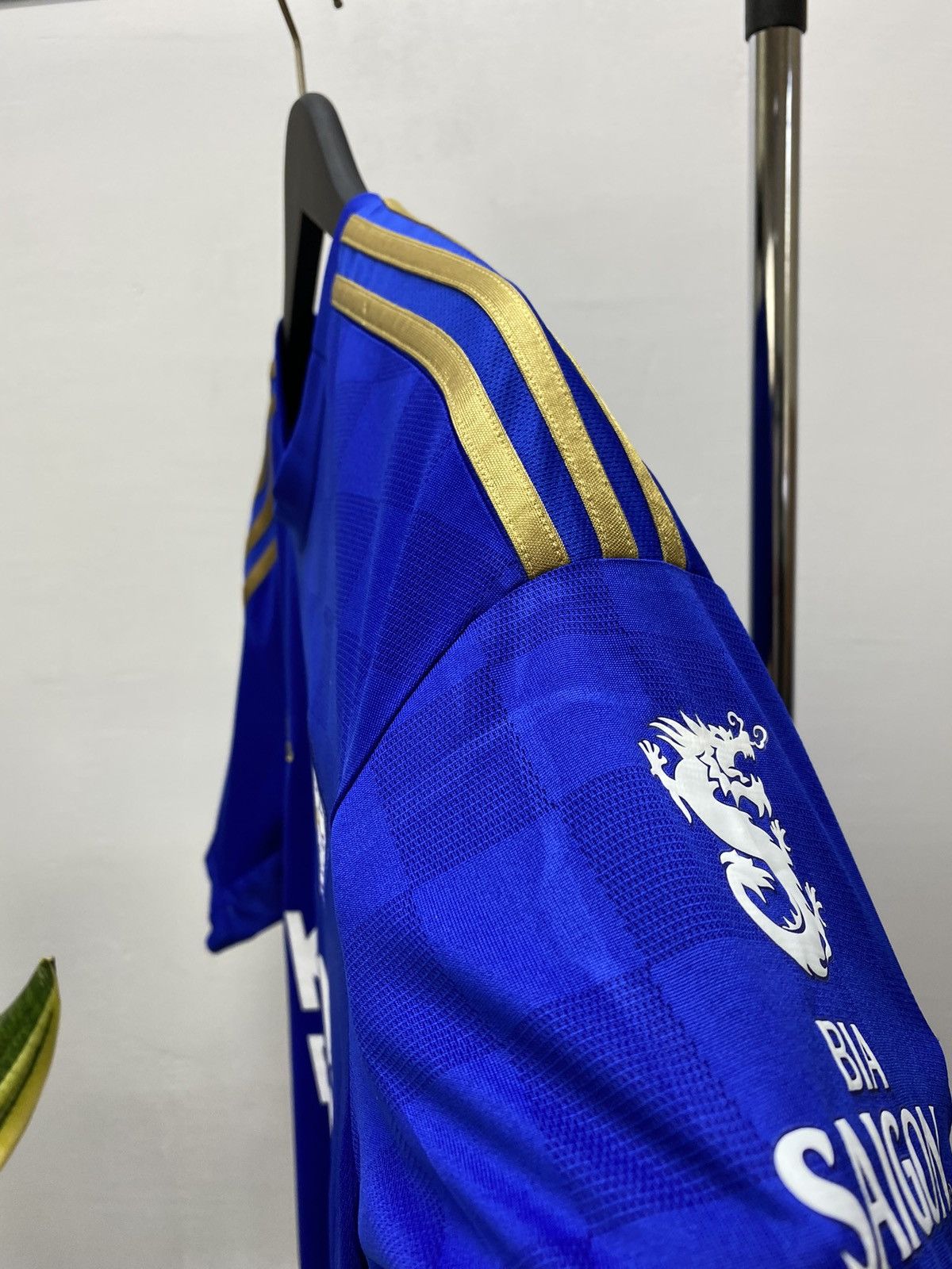 Adidas Leicester City 2019-2020 Home Soccer Jersey Football Shirt Size US L / EU 52-54 / 3 - 14 Thumbnail