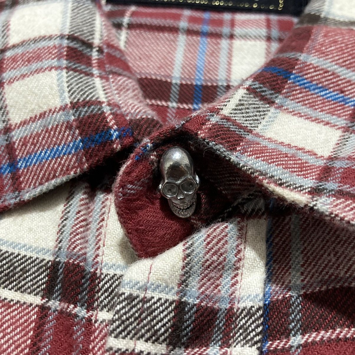 GOSTAR DE FUGA 🇯🇵 2000s Gostar De Fuga Flanel Plaid Shirt Button Up Lgb Size US S / EU 44-46 / 1 - 8 Thumbnail