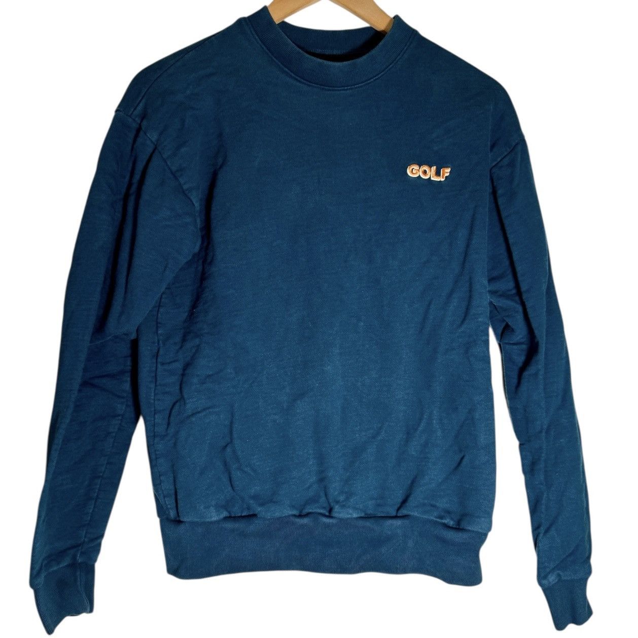 Golf Wang Golf Wang Mini 3D 2 Tone logo crewneck navy small winter 20 Size US S / EU 44-46 / 1 - 1 Thumbnail