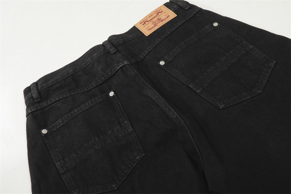 Jean Men's Vibe American high street loose casual curved jeans Size US 32 / EU 48 - 6 Thumbnail