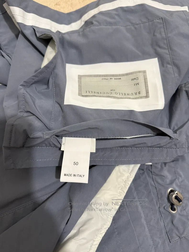 Brunello Cucinelli Brunello Cucinelli Jacket traveler's coat, lightweight, wi Size US M / EU 48-50 / 2 - 6 Thumbnail