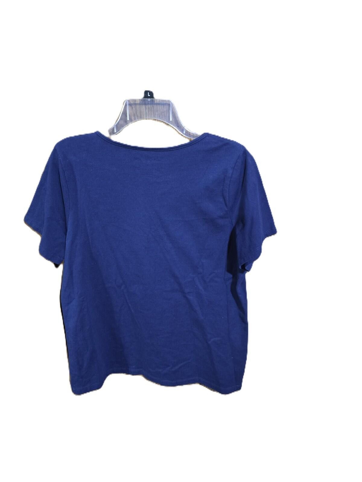 Other Coral Bay Navy Blue Pullover Top Size XL Size XL / US 12-14 / IT 48-50 - 2 Thumbnail