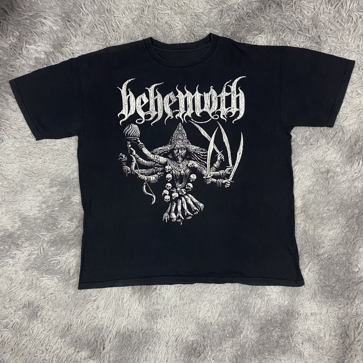 Band Tees × Vintage Vintage Y2K metal black band behemoth Size US XL / EU 56 / 4 - 1 Thumbnail
