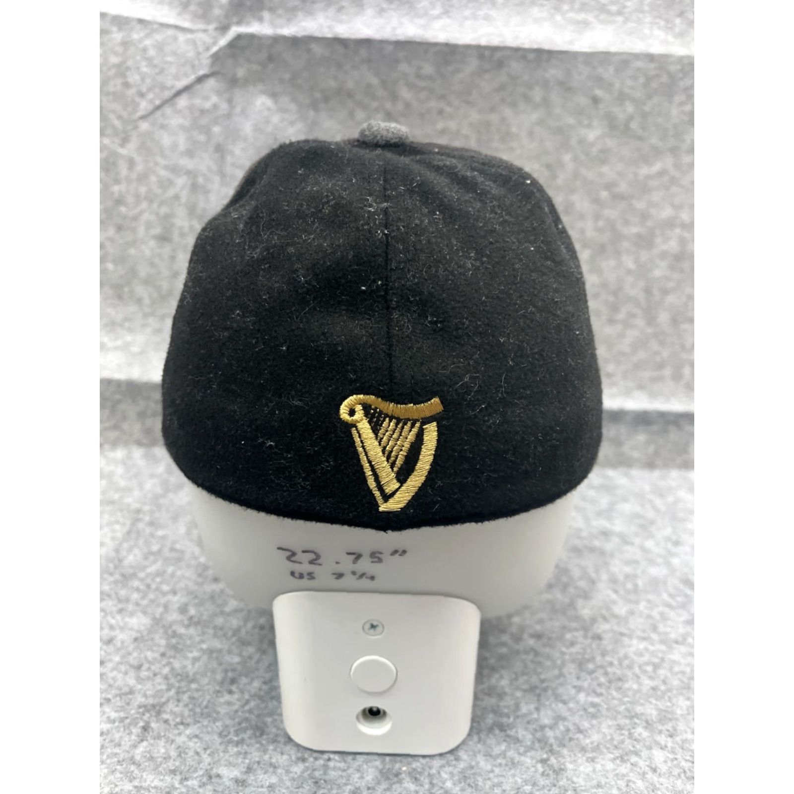 Vintage Guinness Hat Cap Baseball Cap Adult 7 1/4 Black Gray Polyester Twill Beer Outdoors Mens Size ONE SIZE - 6 Thumbnail