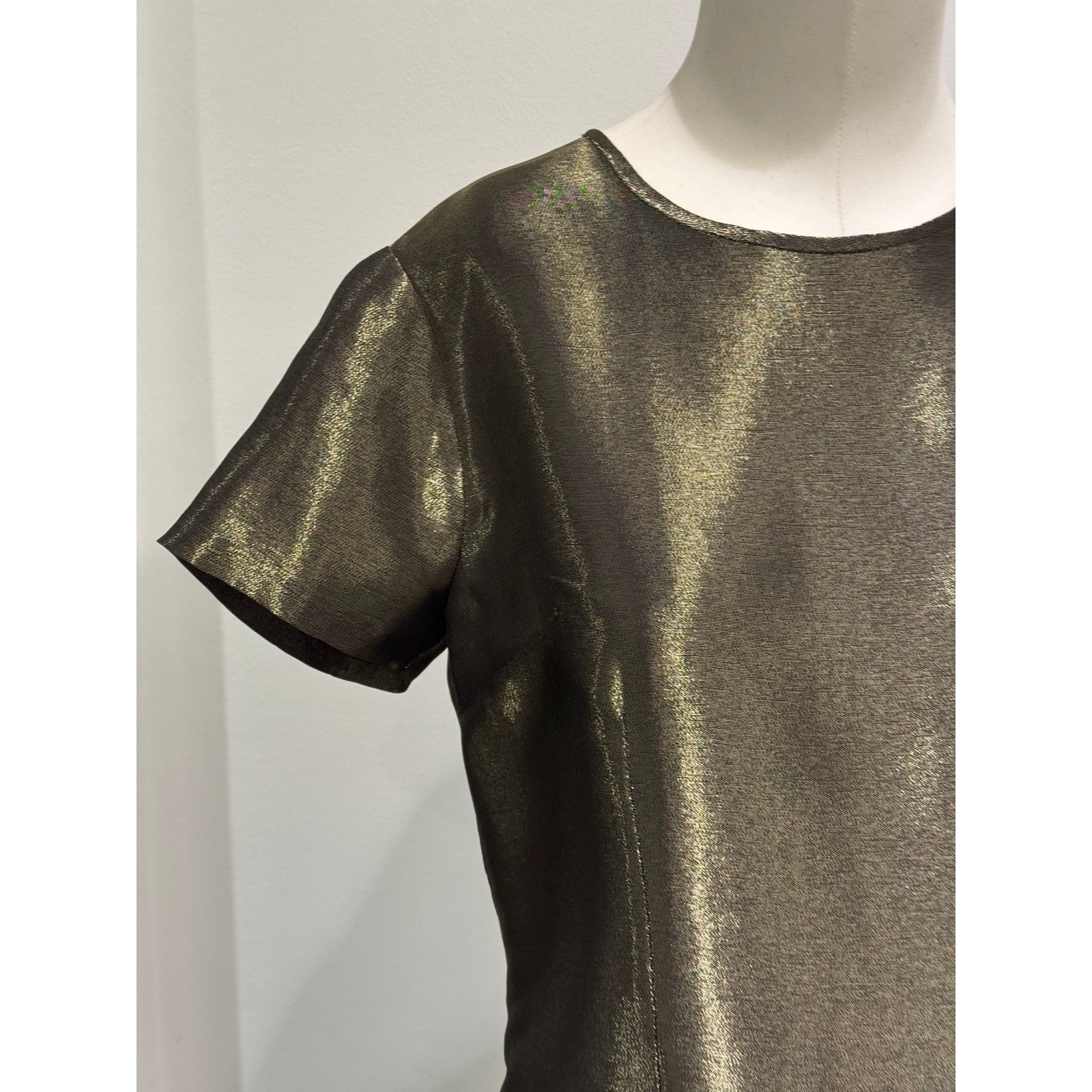 Versace 1990s Gianni Versace iridiscent top Size S / US 4 / IT 40 - 3 Thumbnail