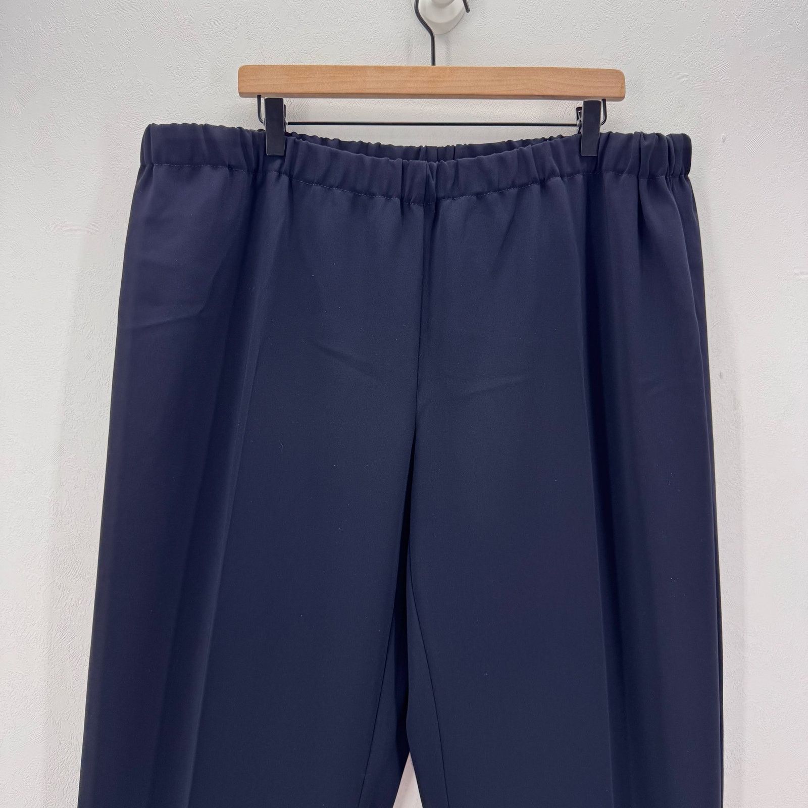 Marina Rinaldi Marina Rinaldi Rapsodia Classic Fit Navy Blue Pants Plus 22 Size 42" / US 20 - 5 Thumbnail
