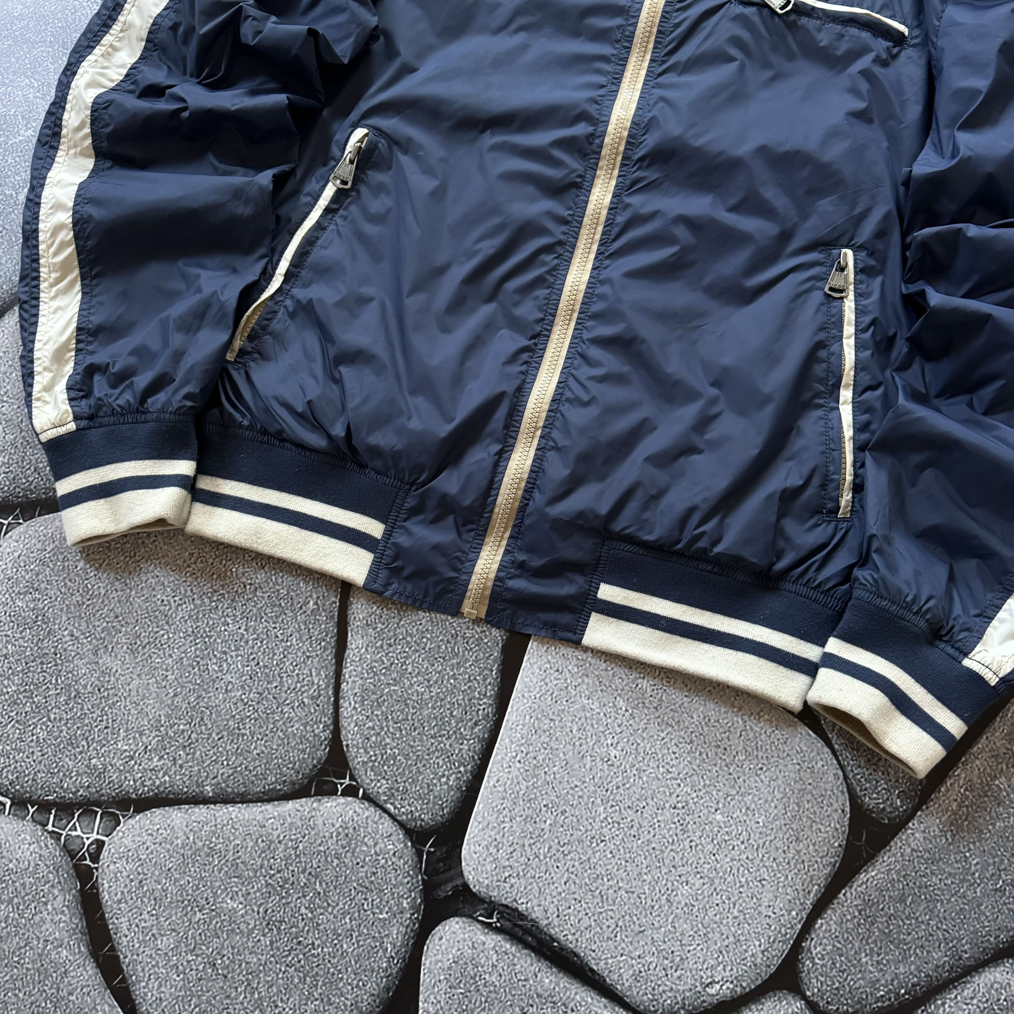 Diesel × Vintage DIESEL GLORIOUS VINTAGE REVERSIBLE ZIP BOMBER JACKET Size US L / EU 52-54 / 3 - 11 Thumbnail