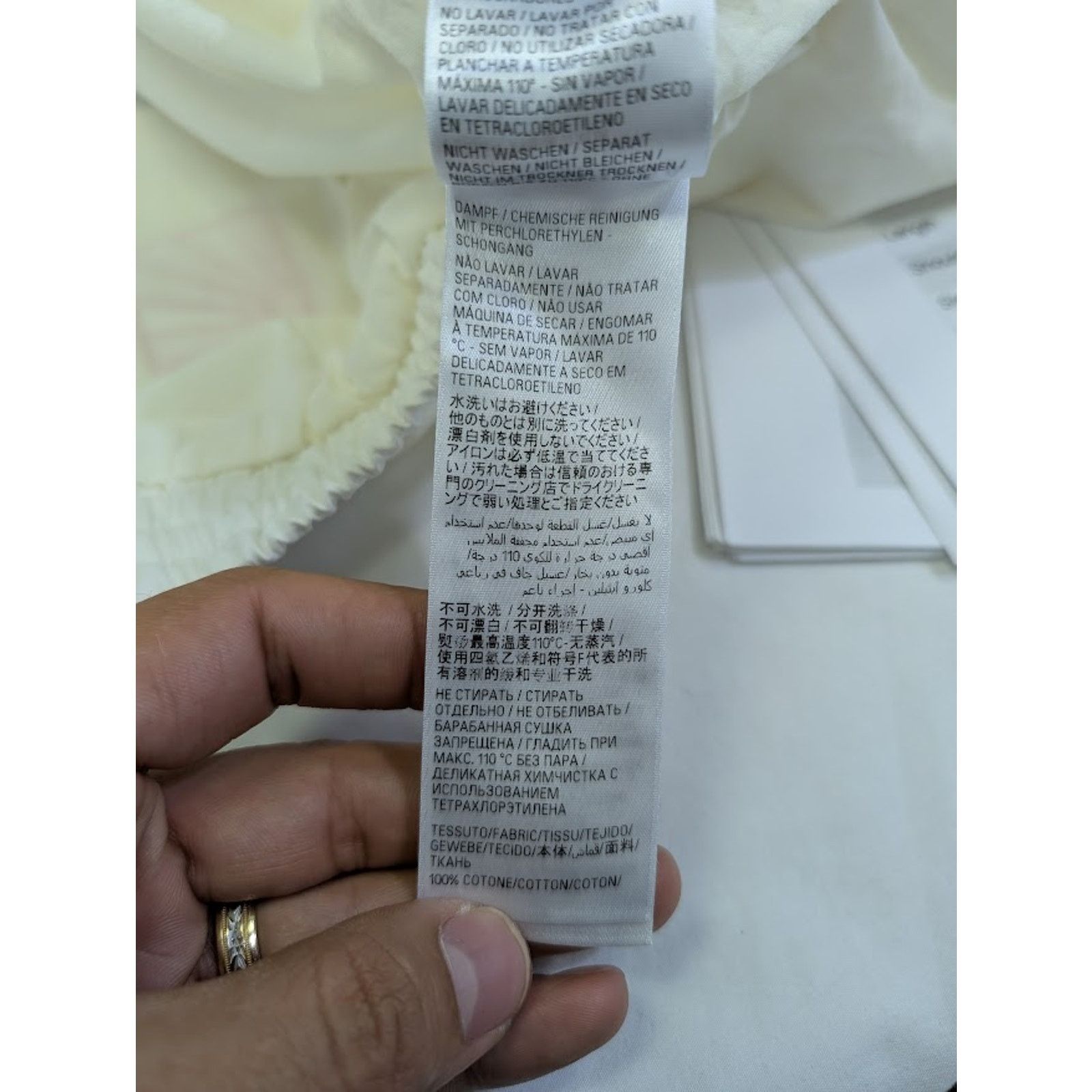 Balenciaga o1rshd1 Micro Cotton Canvas Top League Tracksuit Jacket Size US XXS / EU 40 - 18 Thumbnail