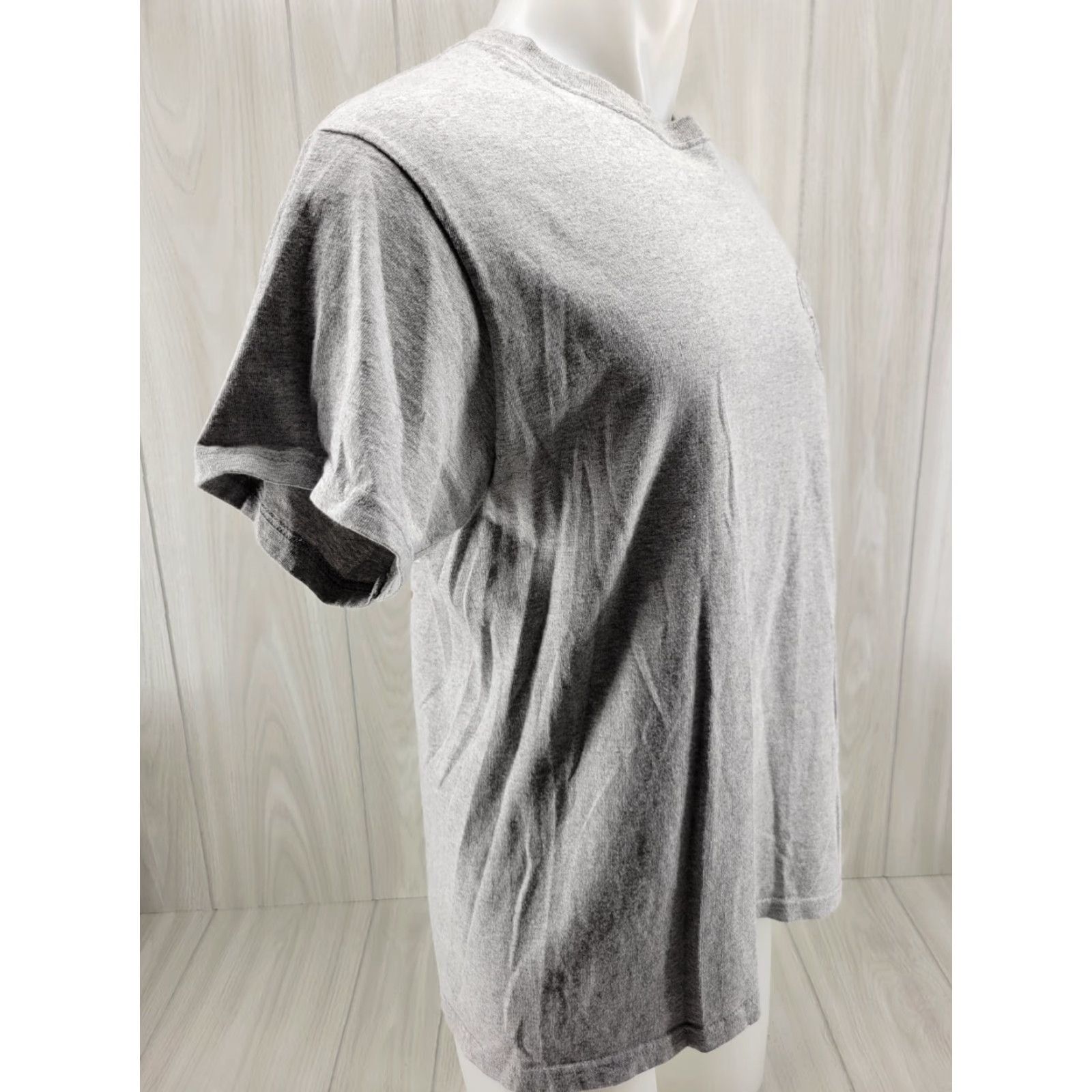 Vintage Mack's Prairie Wings Shirt Mens Large Gray Short Sleeve Crew Neck Size US L / EU 52-54 / 3 - 6 Thumbnail