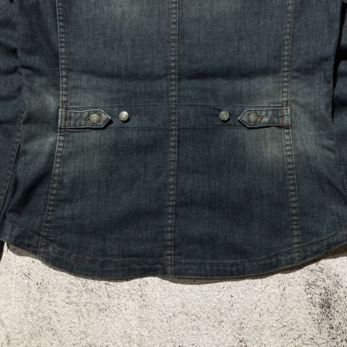Nicole Club 2000s Nicole Club For Men Biker Denim Jacket Blue Indigo Size US M / EU 48-50 / 2 - 14 Thumbnail