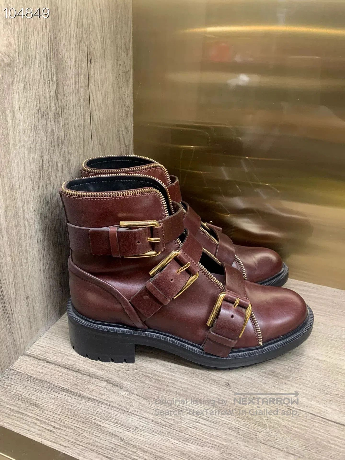 Balmain Balmain x067288 New Biker Boots. Size US 6.5 / IT 36.5 - 2 Thumbnail