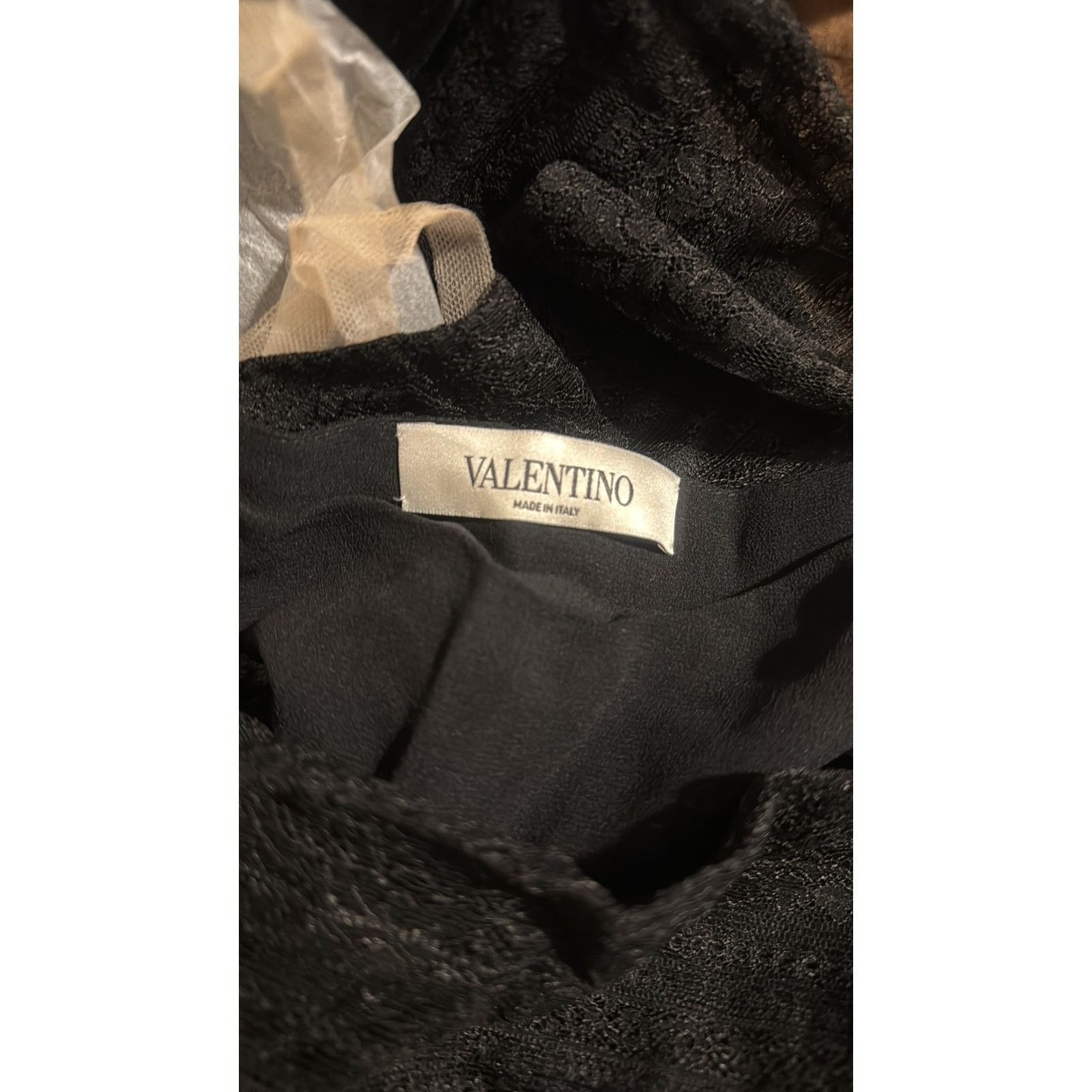 Valentino Valentino lace Tank top Black size 10 Size L / US 10 / IT 46 - 9 Thumbnail