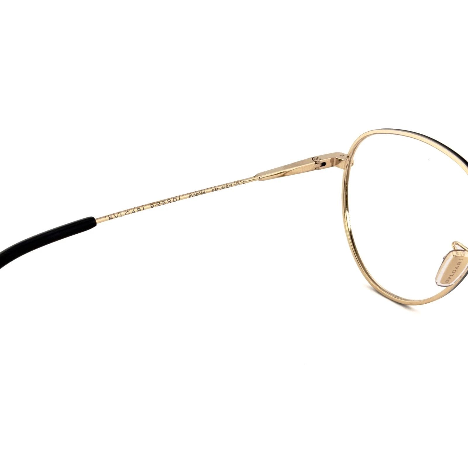 Bvlgari BVLGARI 50012 B.ZERO1 BV50012U Gold Black Optical 033 Zero Size ONE SIZE - 8 Thumbnail