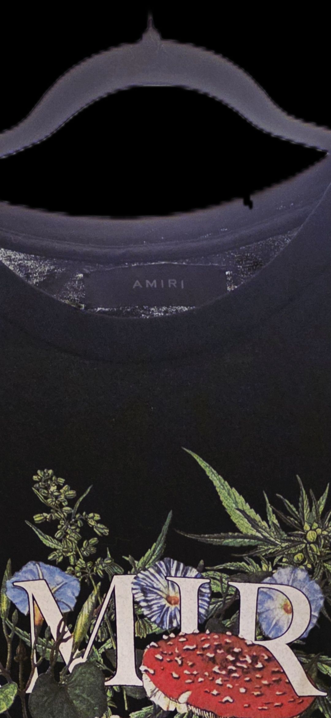 Amiri AMIRI marijuana and mushroom tee Size US XL / EU 56 / 4 - 8 Thumbnail