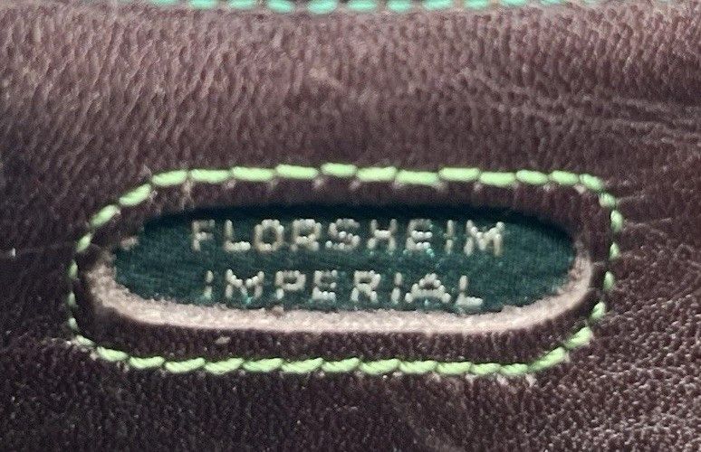 Florsheim Vintage Florsheim Royal Imperial Brown Leather Gunboat 10D Size US 10 / EU 43 - 11 Thumbnail