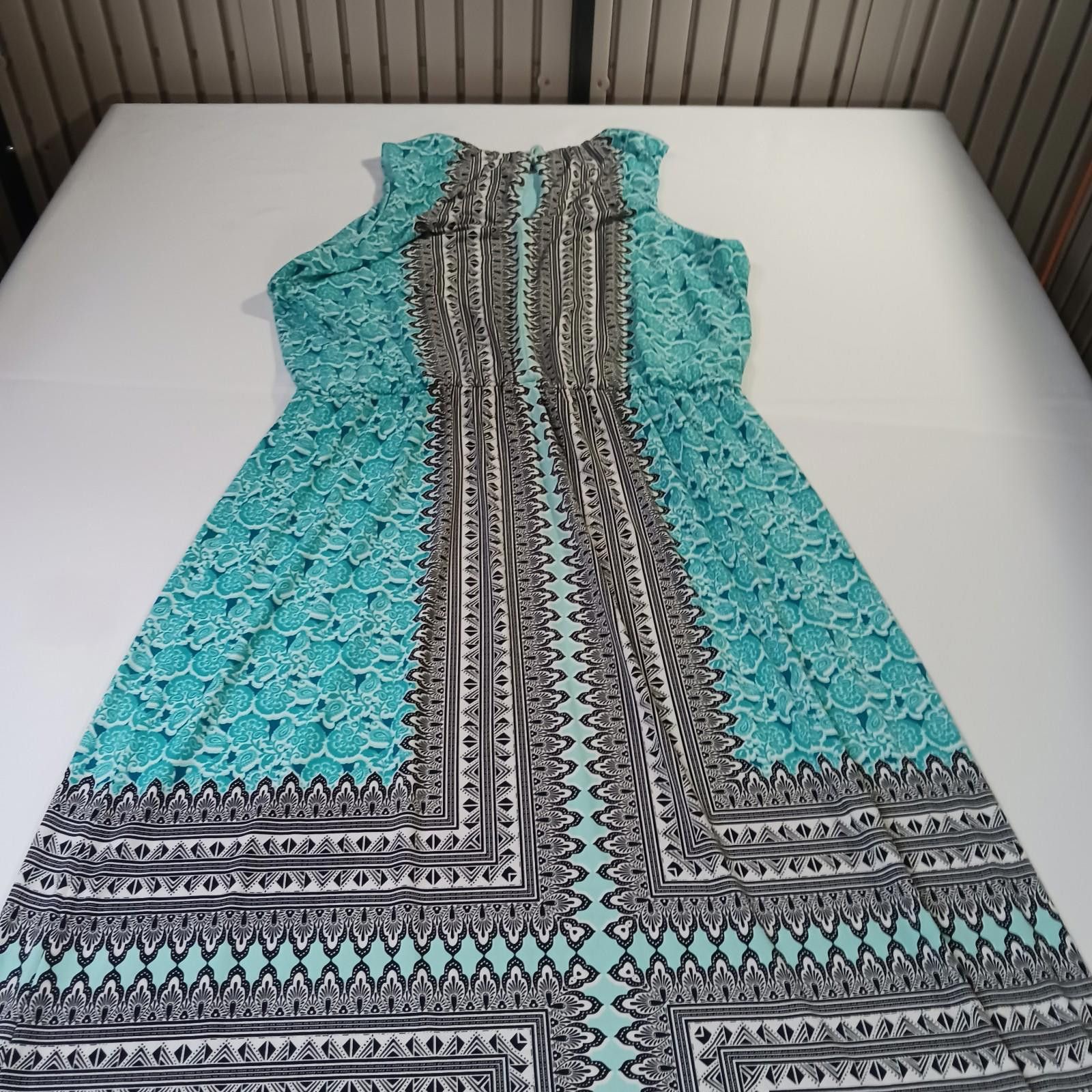 Other London Style Collection #153031 Women 16 Green & Black Dress Size XXL / US 16-18 / IT 52-54 - 2 Thumbnail
