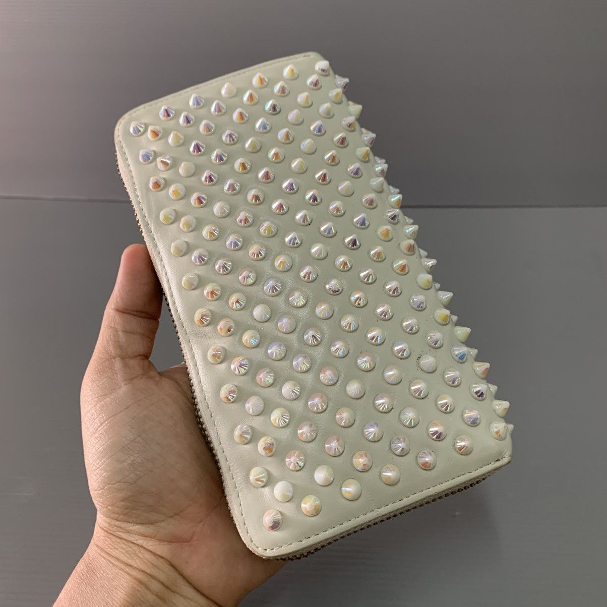 Christian Louboutin Christian Louboutin Spike Long Wallet Size ONE SIZE - 7 Thumbnail