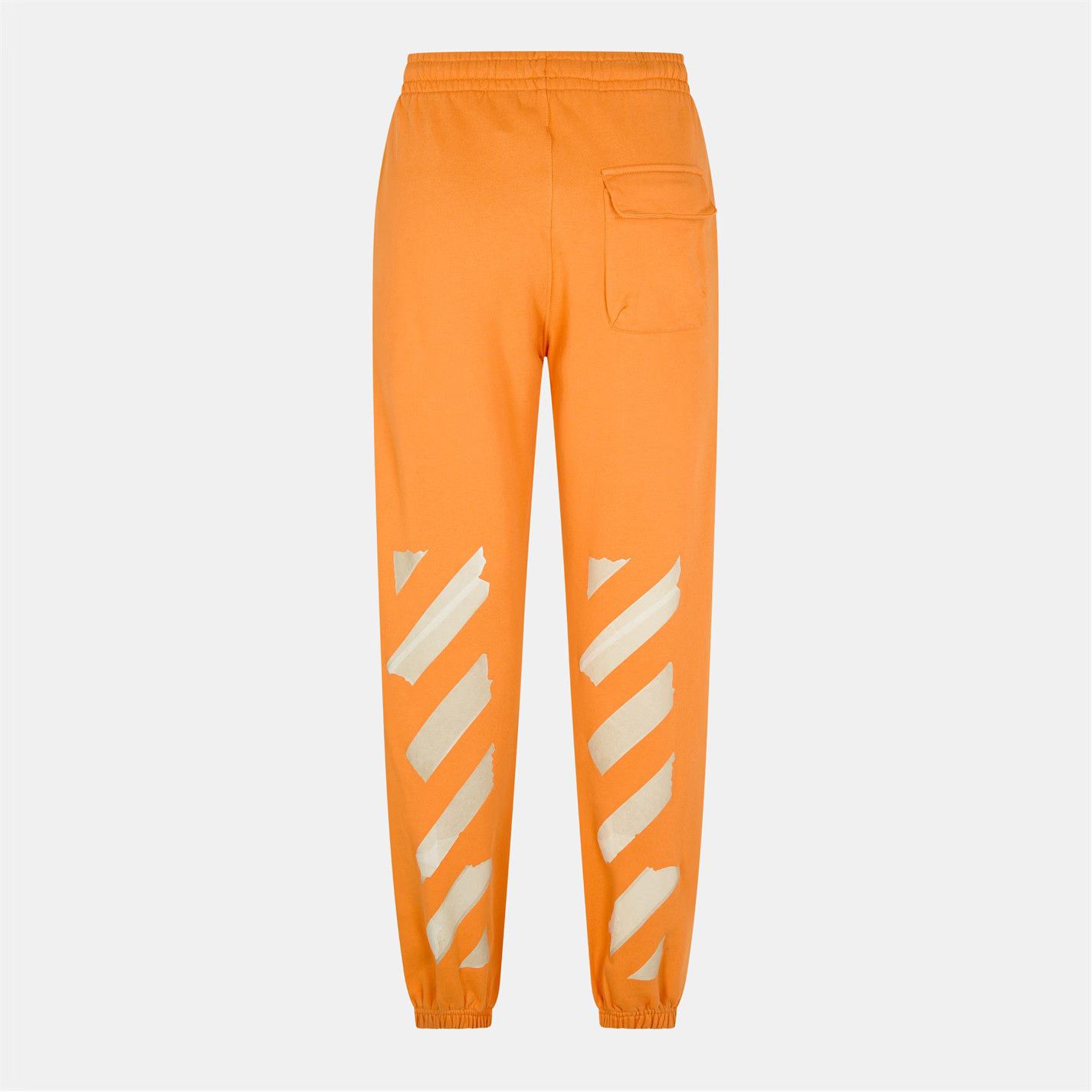 Off-White o1g2r1mq0226 Autumn Winter Fleece Sweatpants & Joggers Size US 28 / EU 44 - 2 Thumbnail