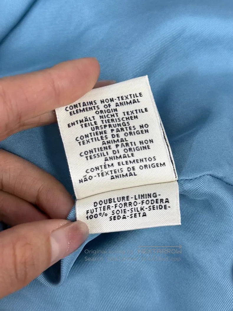 Hermes Hermes Blue color-blocked wheel print jacket Size XS / US 0-2 / IT 36-38 - 5 Thumbnail