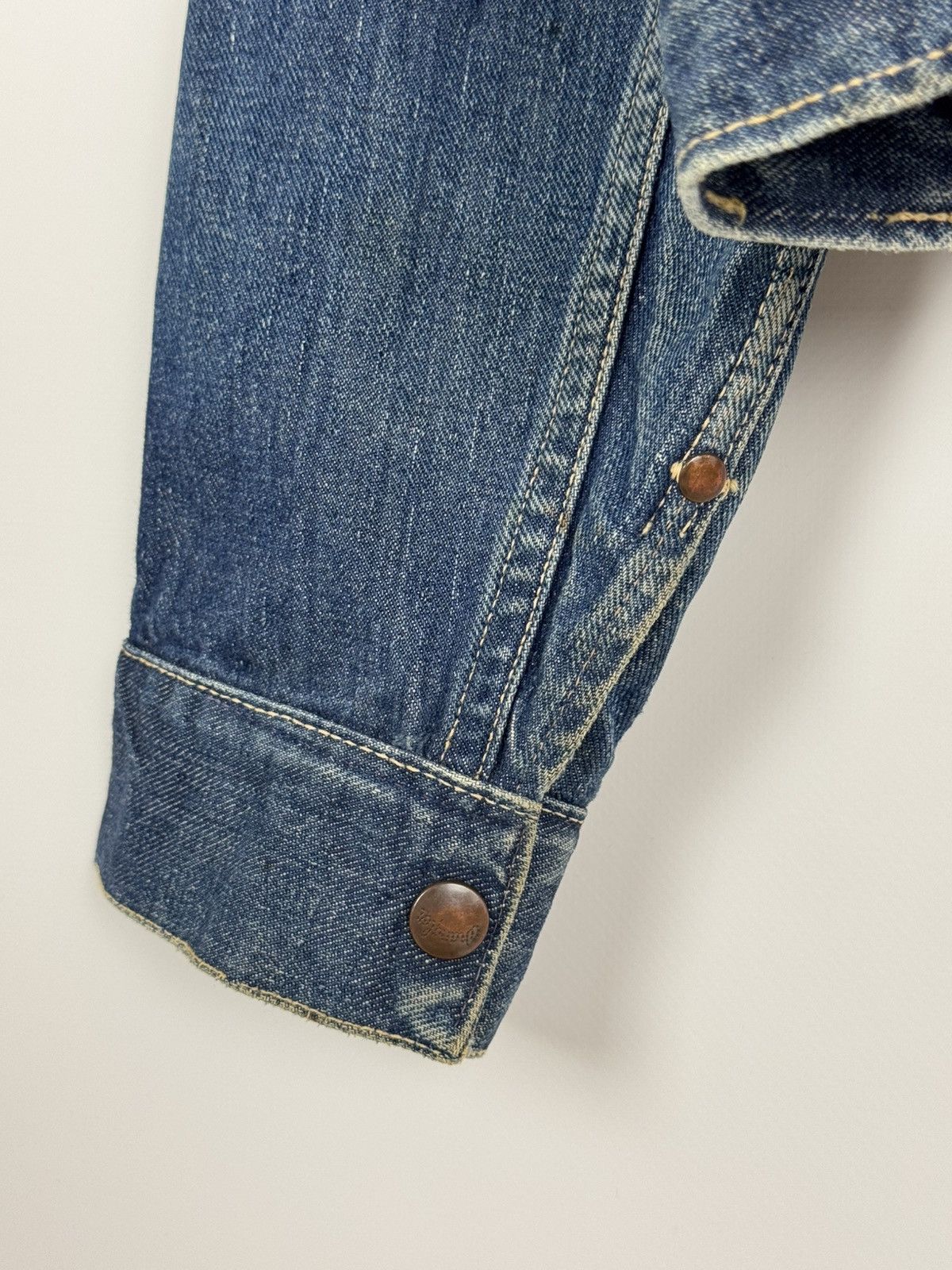 Wrangler 50-60’s Vintage Rare Wrangler 11MJZ Early Blue Bell Jacket Size US M / EU 48-50 / 2 - 22 Thumbnail