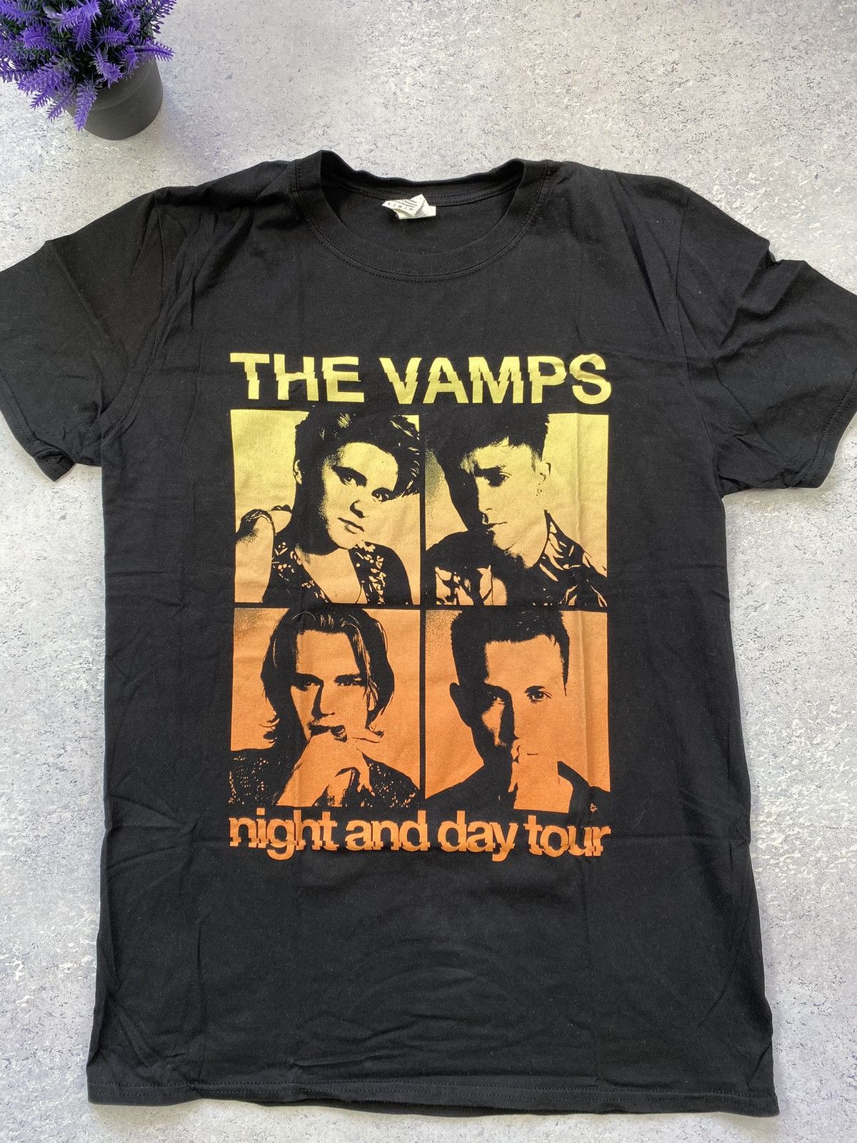Band Tees The Vamps Night And Day Tour Men’s Black T-shirt Size Large Size US L / EU 52-54 / 3 - 3 Thumbnail