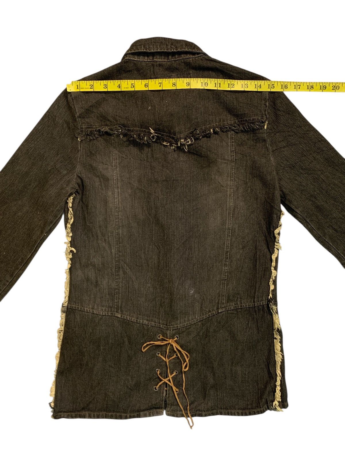 Japanese Brand Rare Design Vintage Sweet Degrees Jeans Denim Jacket Size M / US 6-8 / IT 42-44 - 11 Thumbnail