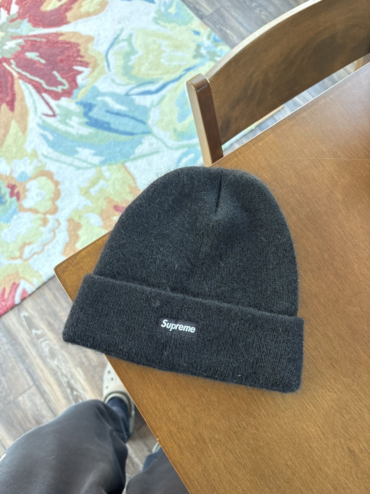 Supreme Mohair Beanie FW23 Black