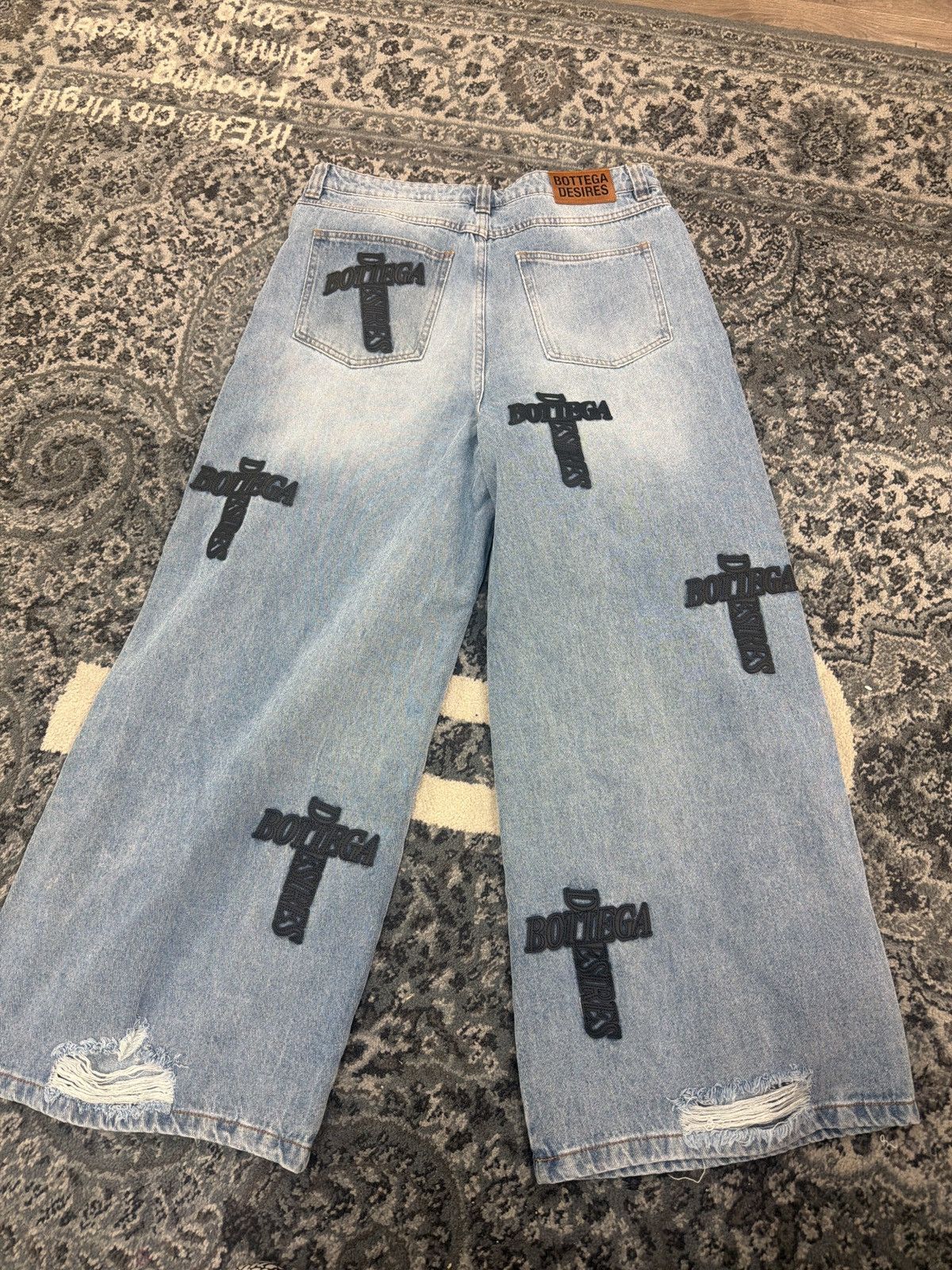 Bottega Desires Bottega desires holy grail denim jeans pants Size US 34 / EU 50 - 2 Thumbnail