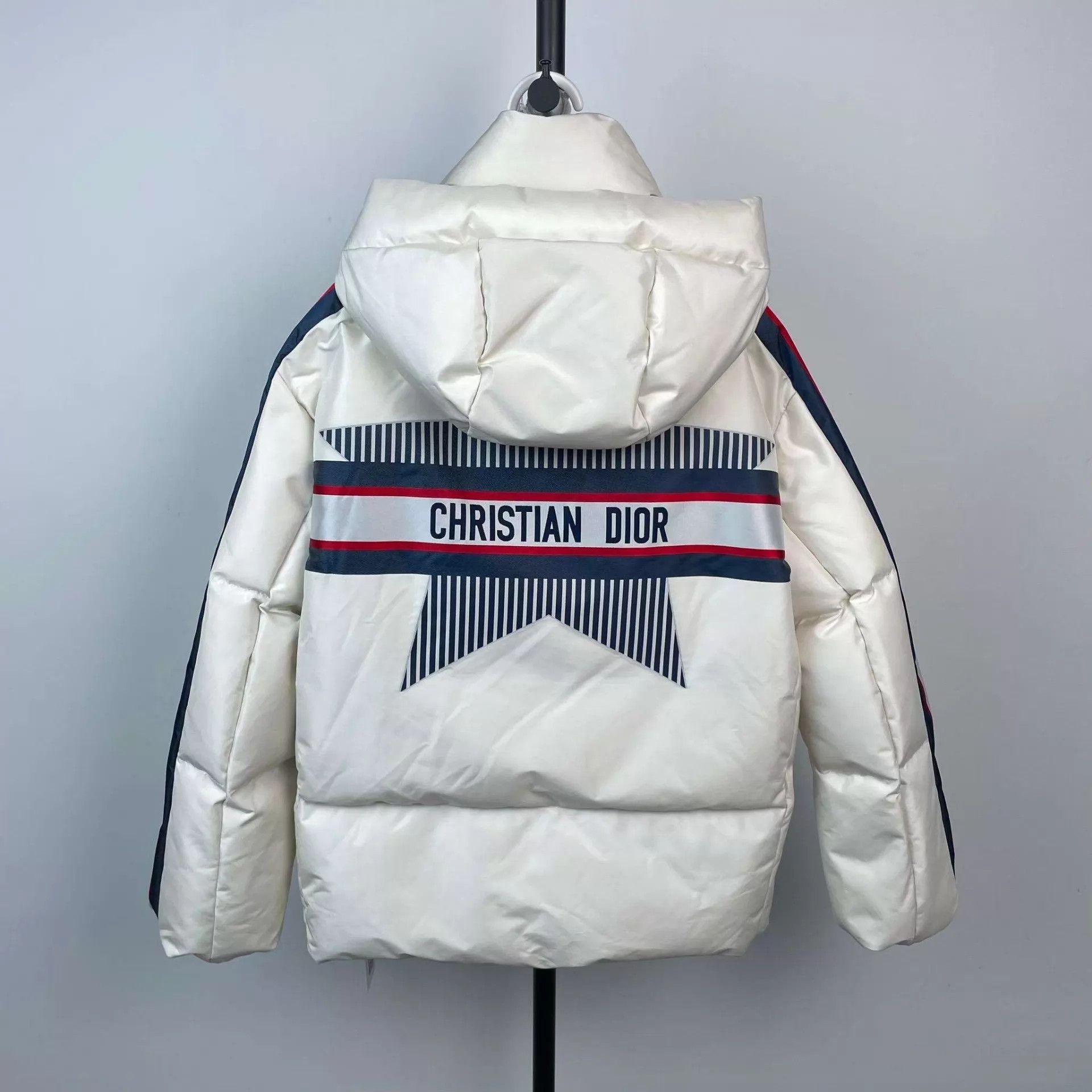 Dior Dior color blocked down coat S Size S / US 4 / IT 40 - 2 Thumbnail