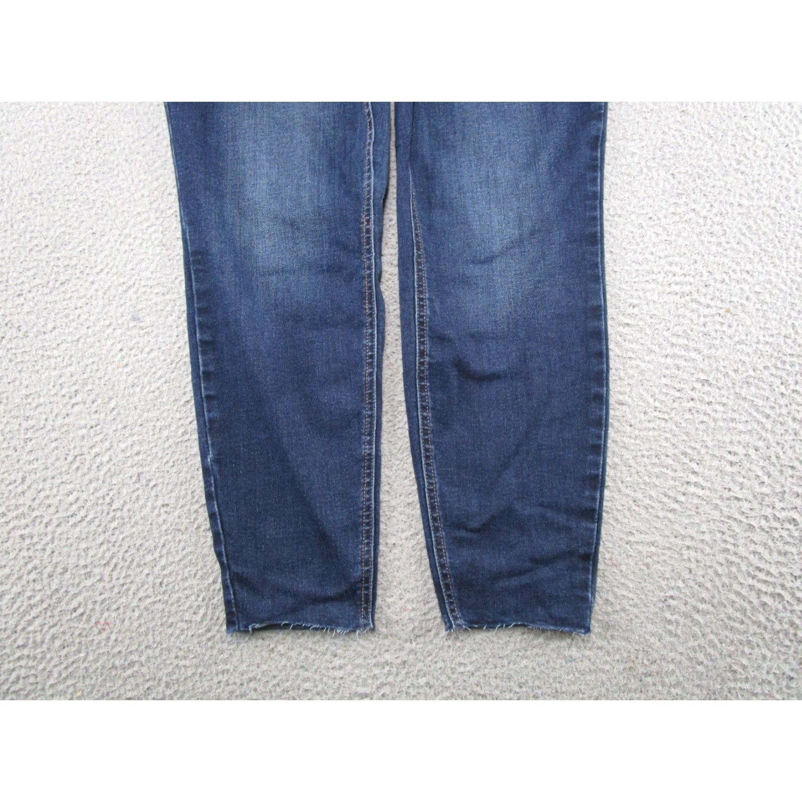 Vintage Maurices Blue Stretch Denim Elastic Waist Jegging Jeans Skinny Size XL Reg Womens Size 40" / US 18 - 2 Thumbnail