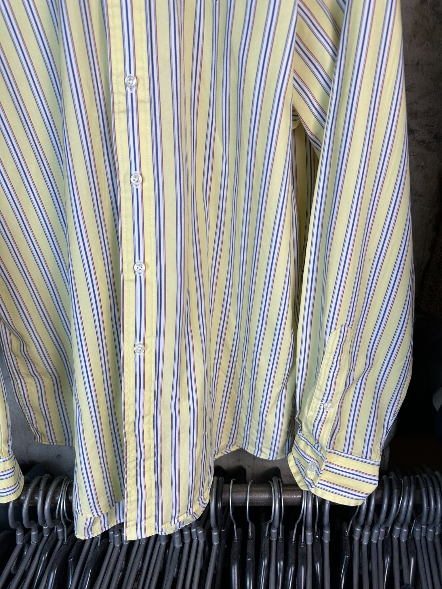 Polo Ralph Lauren Vintage Polo Ralph Lauren Stripped Button Up Shirt Size US XL / EU 56 / 4 - 4 Thumbnail