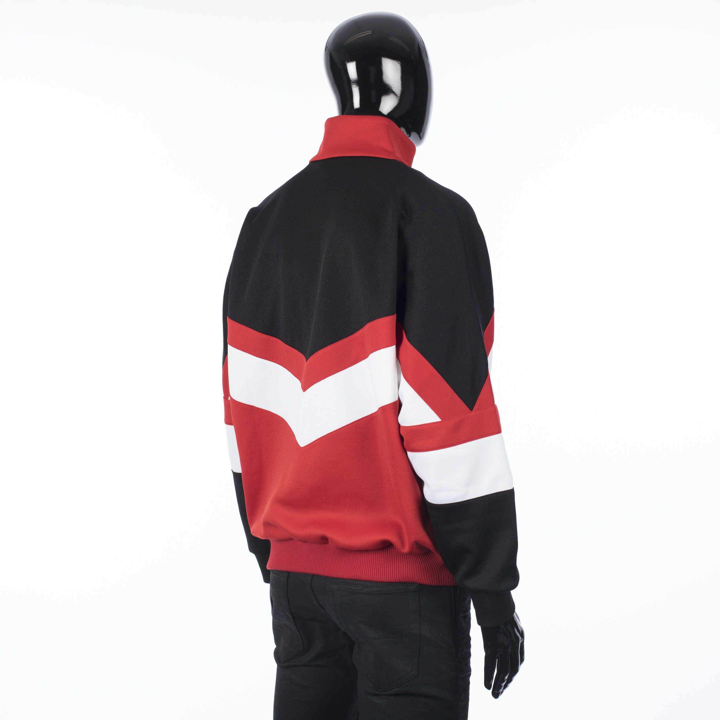 Givenchy Black/Red/White Colorblack Sweatshirt - 1/2 Zip Size US M / EU 48-50 / 2 - 5 Thumbnail