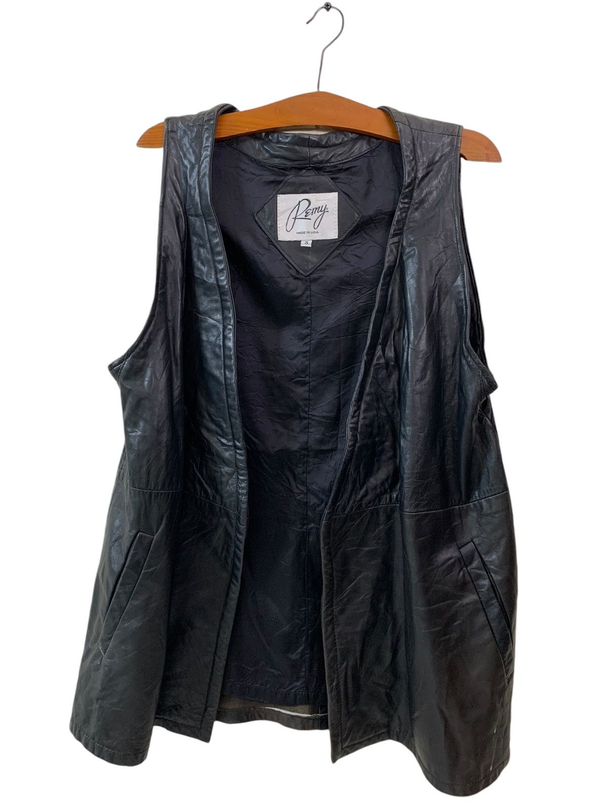Remy Remy Leather Vest Size US S / EU 44-46 / 1 - 1 Thumbnail