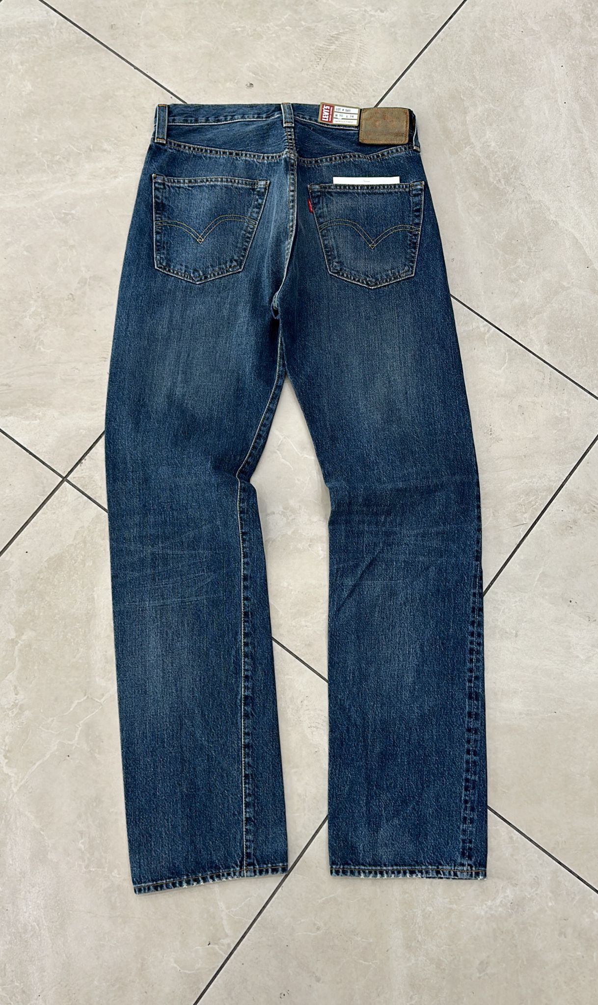 Levi's Vintage Clothing LVC Levi's Vintage Clothing 1947 501XX BigE Selvedge Jeans Size US 30 / EU 46 - 2 Thumbnail