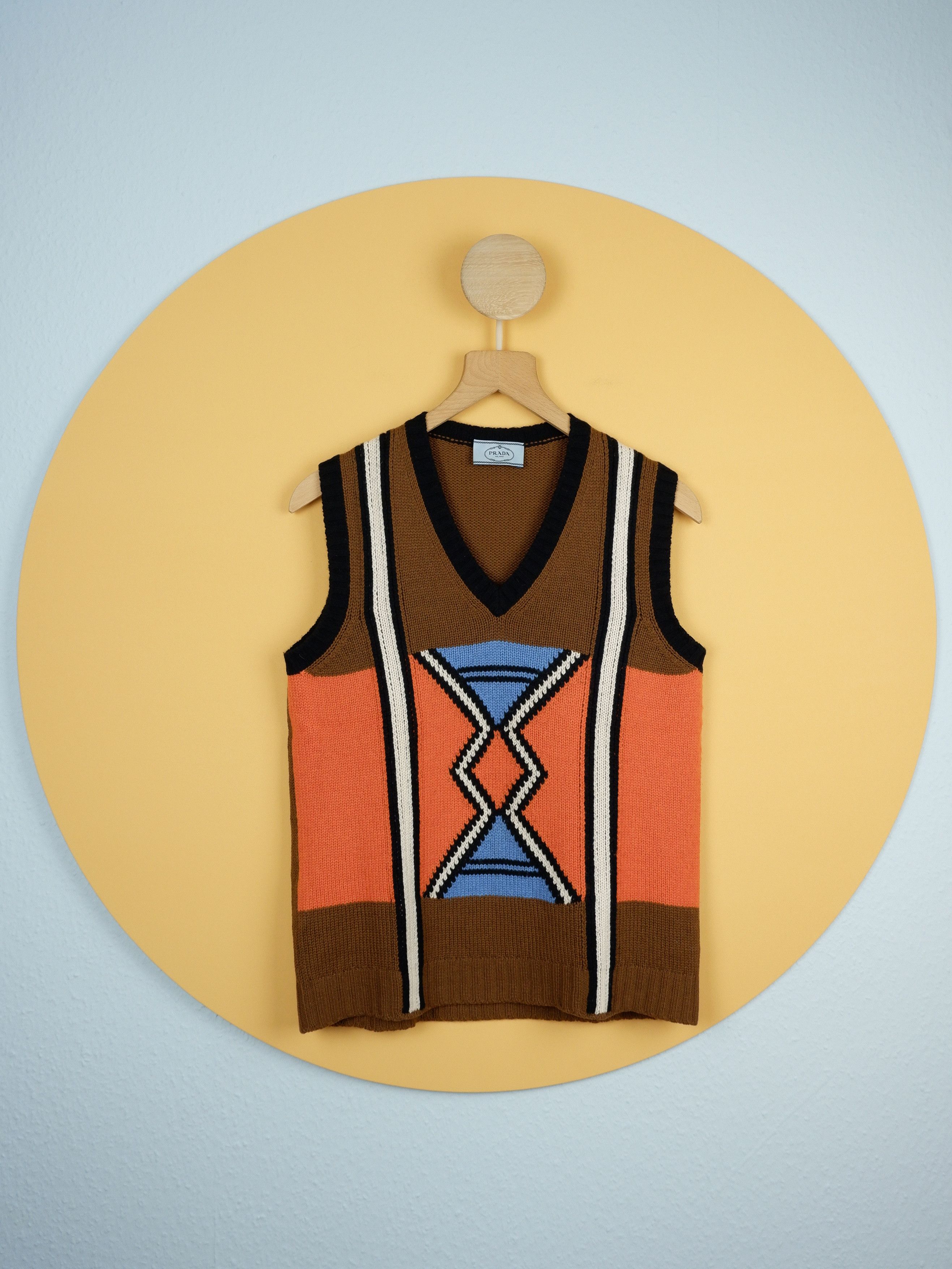 Prada Final price! Prada cashmere knit vest SS16 | Grailed